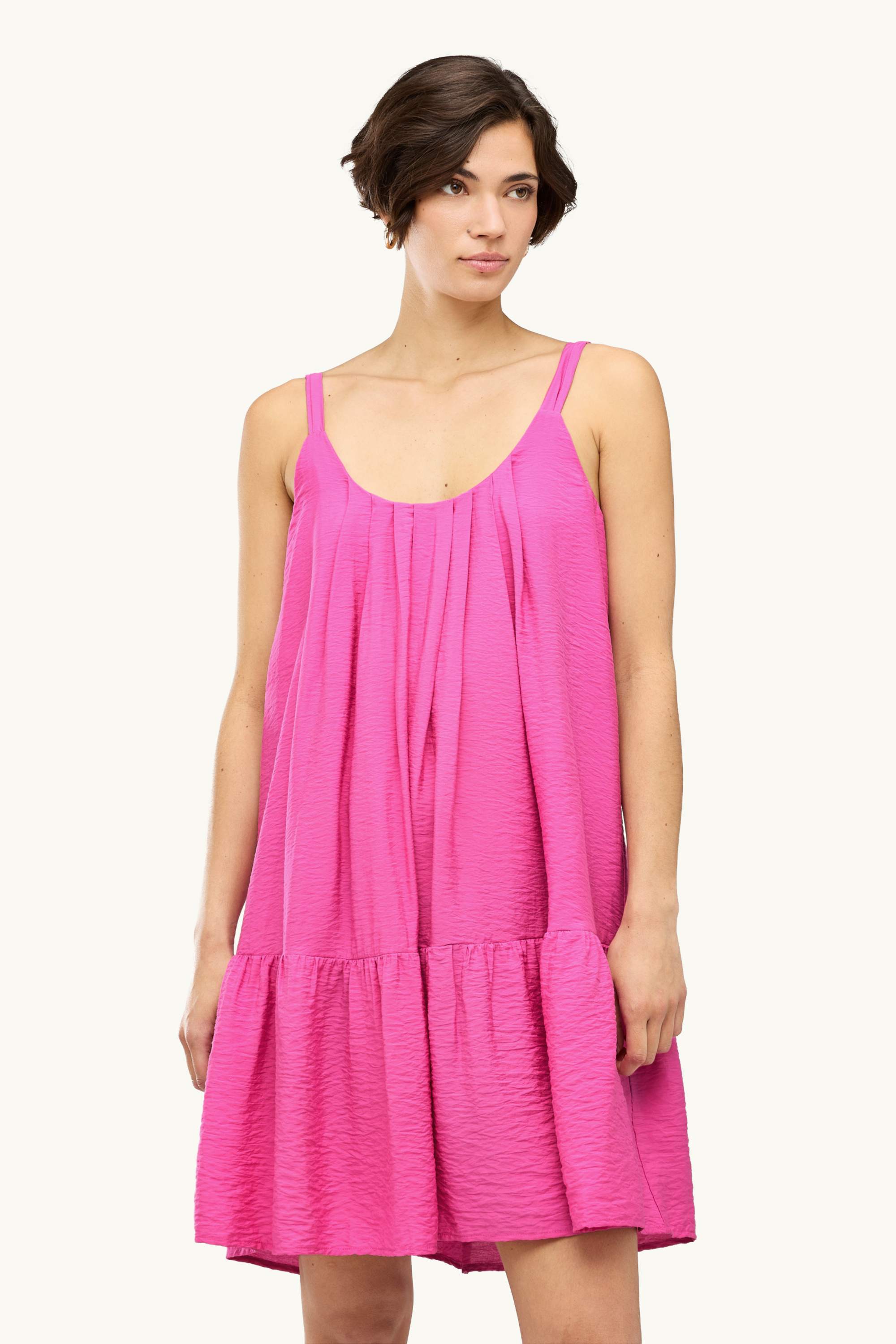 A-line dress pink