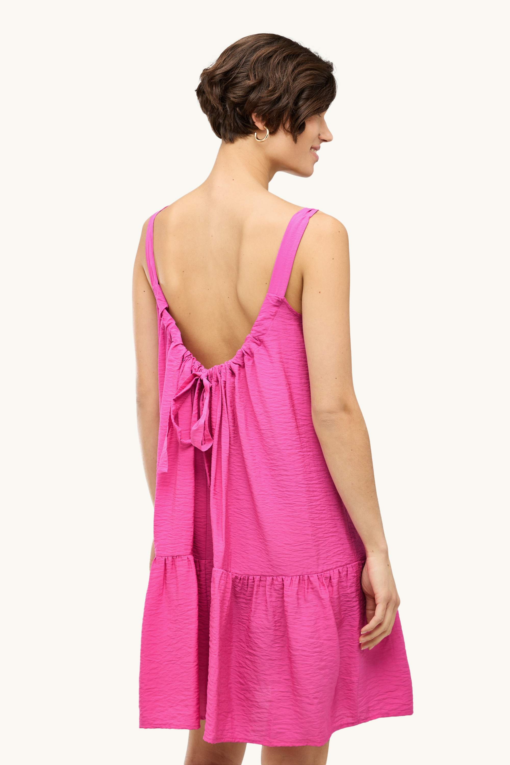 A-line dress pink