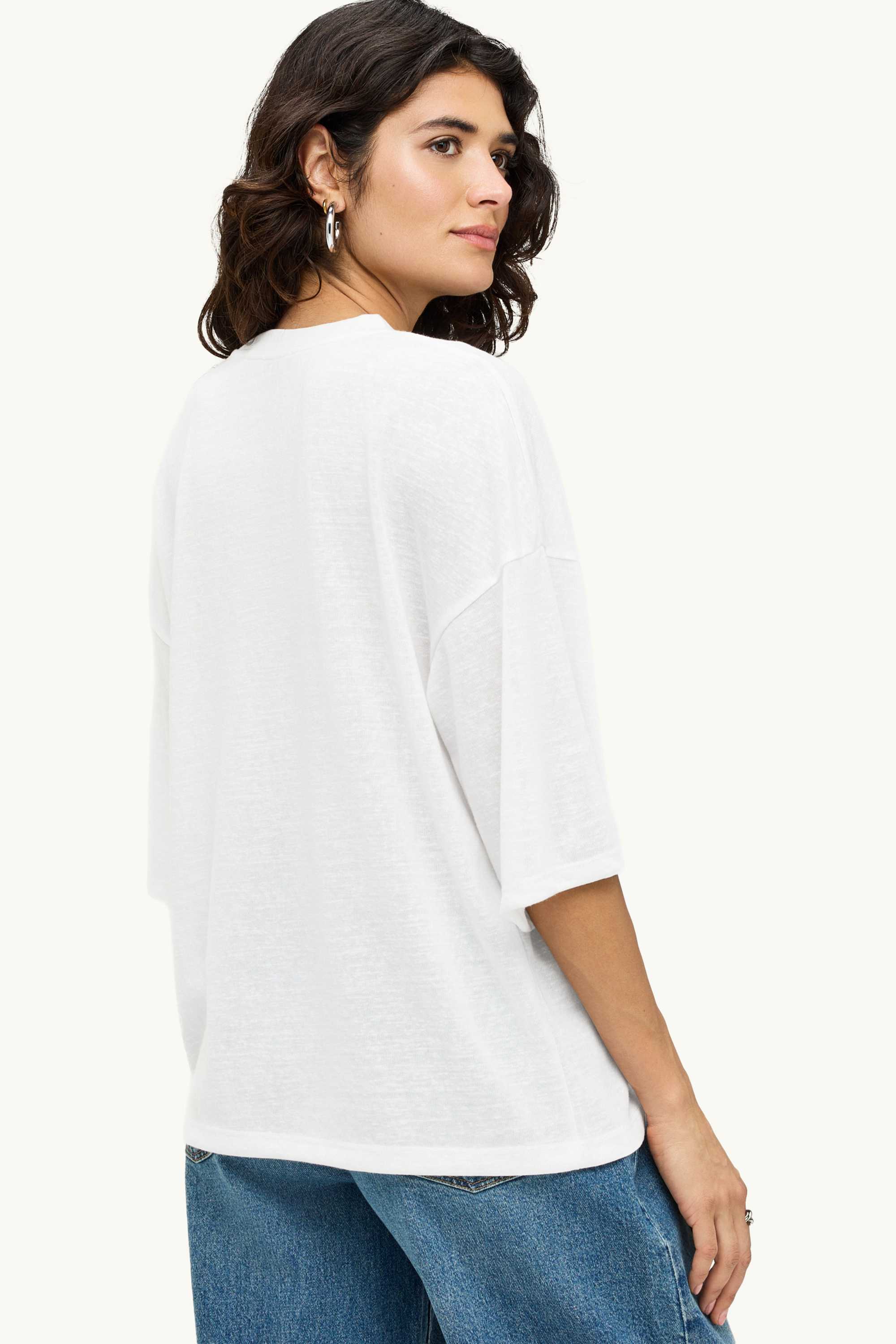 T-shirt - relaxed fit white