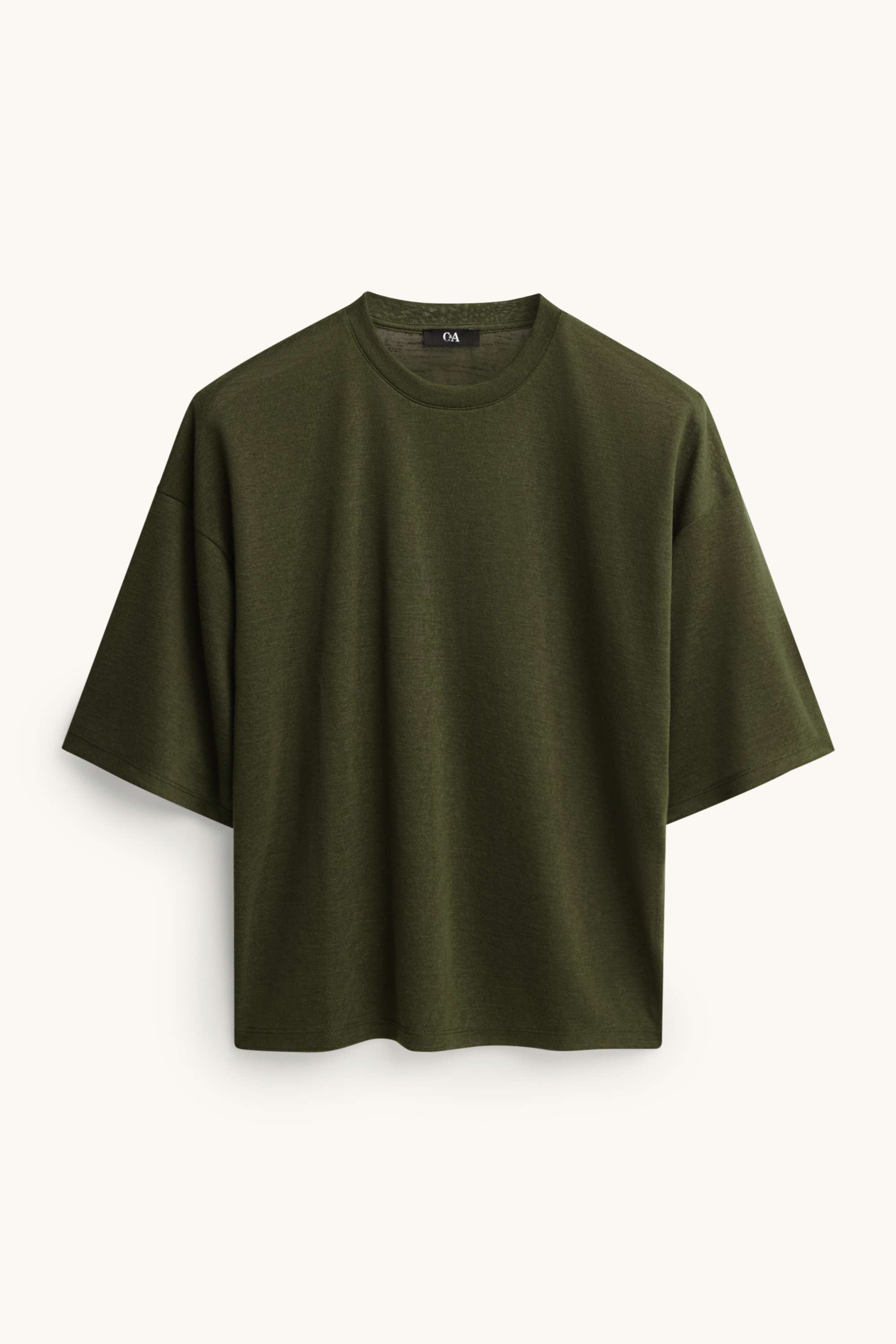 T-shirt - relaxed fit khaki