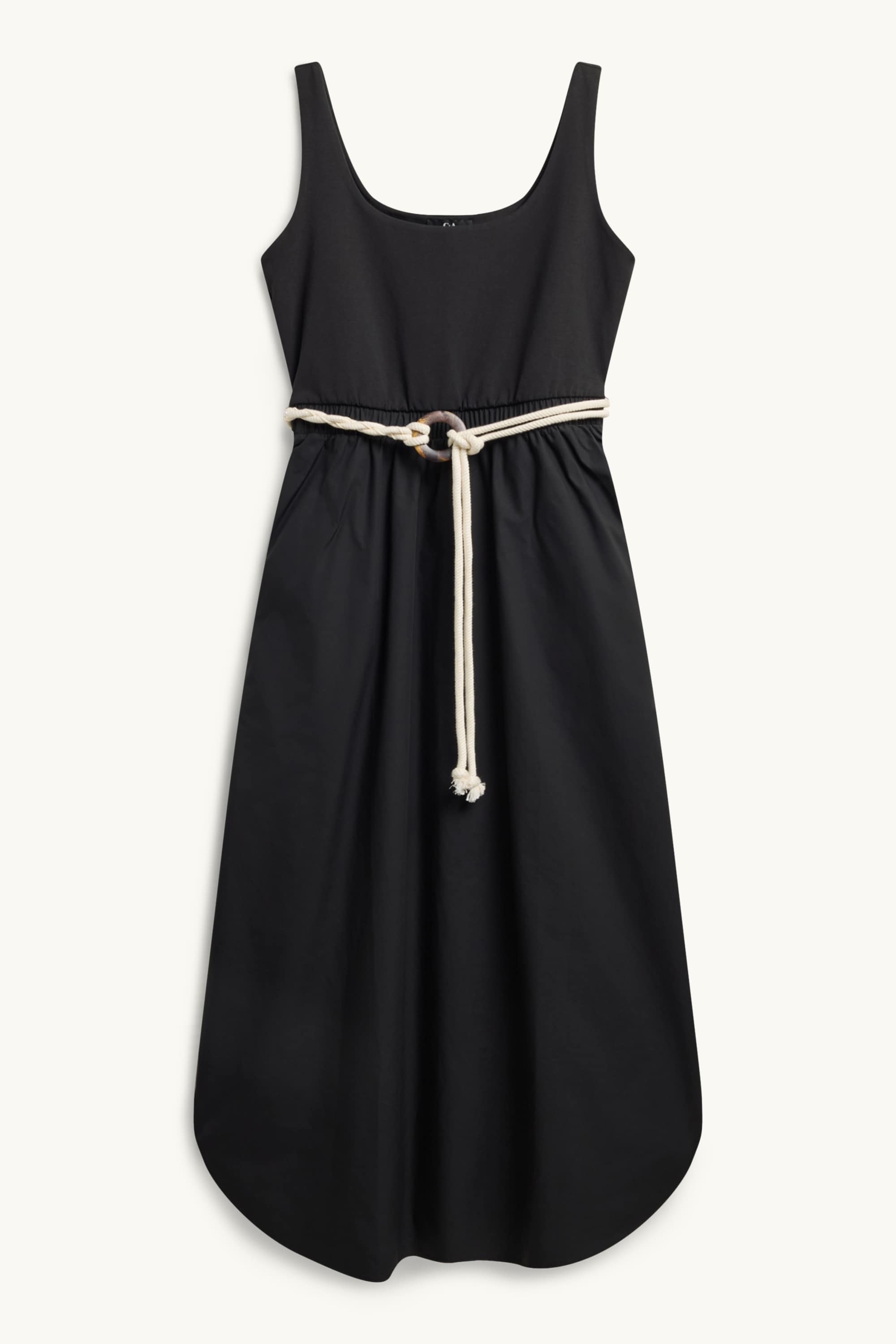 Fit & flare dress black