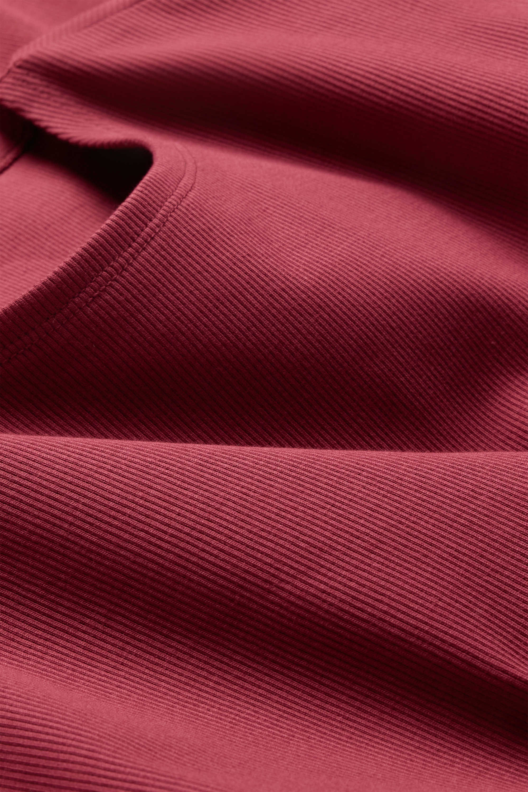 Bodycon dress - skinny rib red