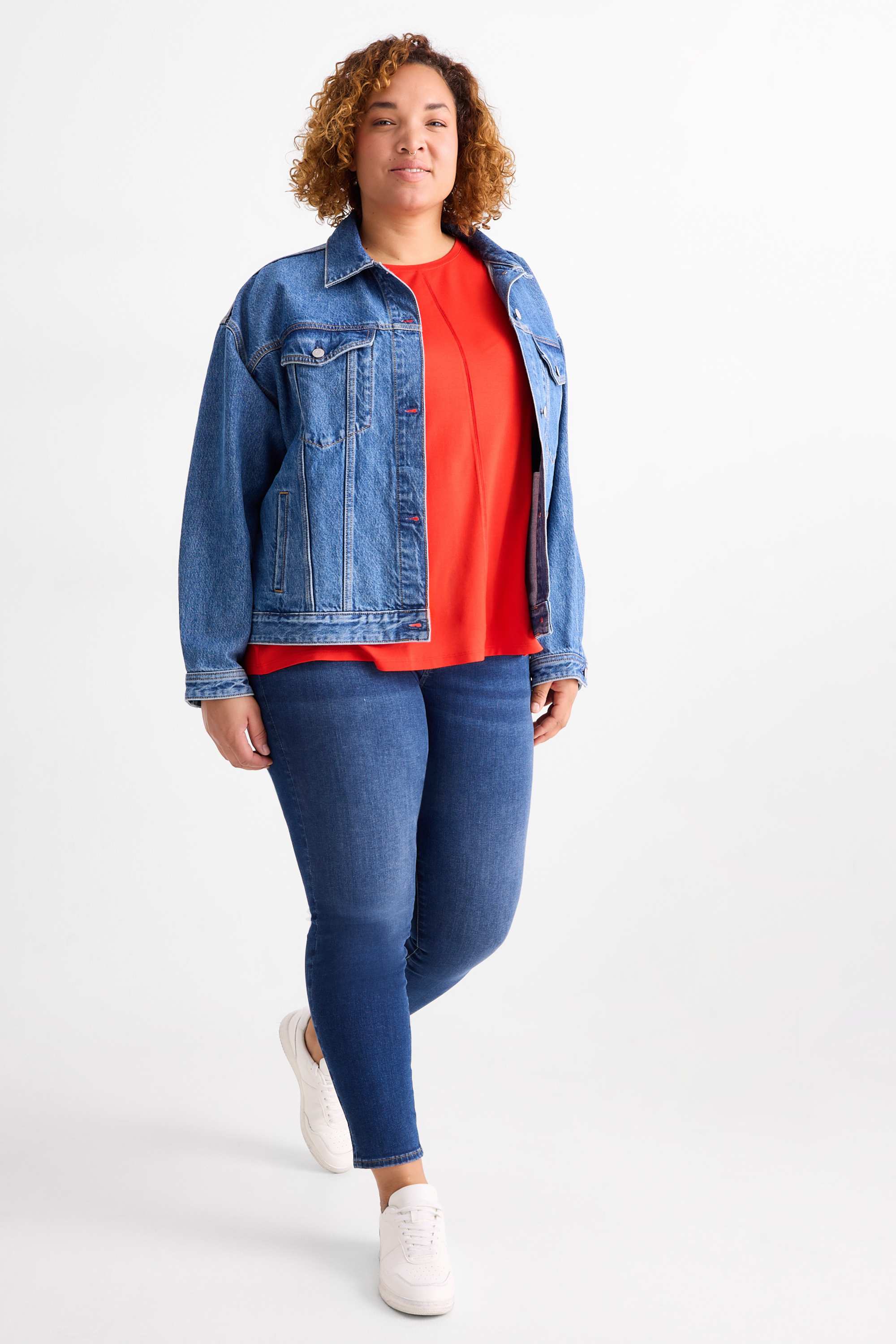 T-shirt orange-red