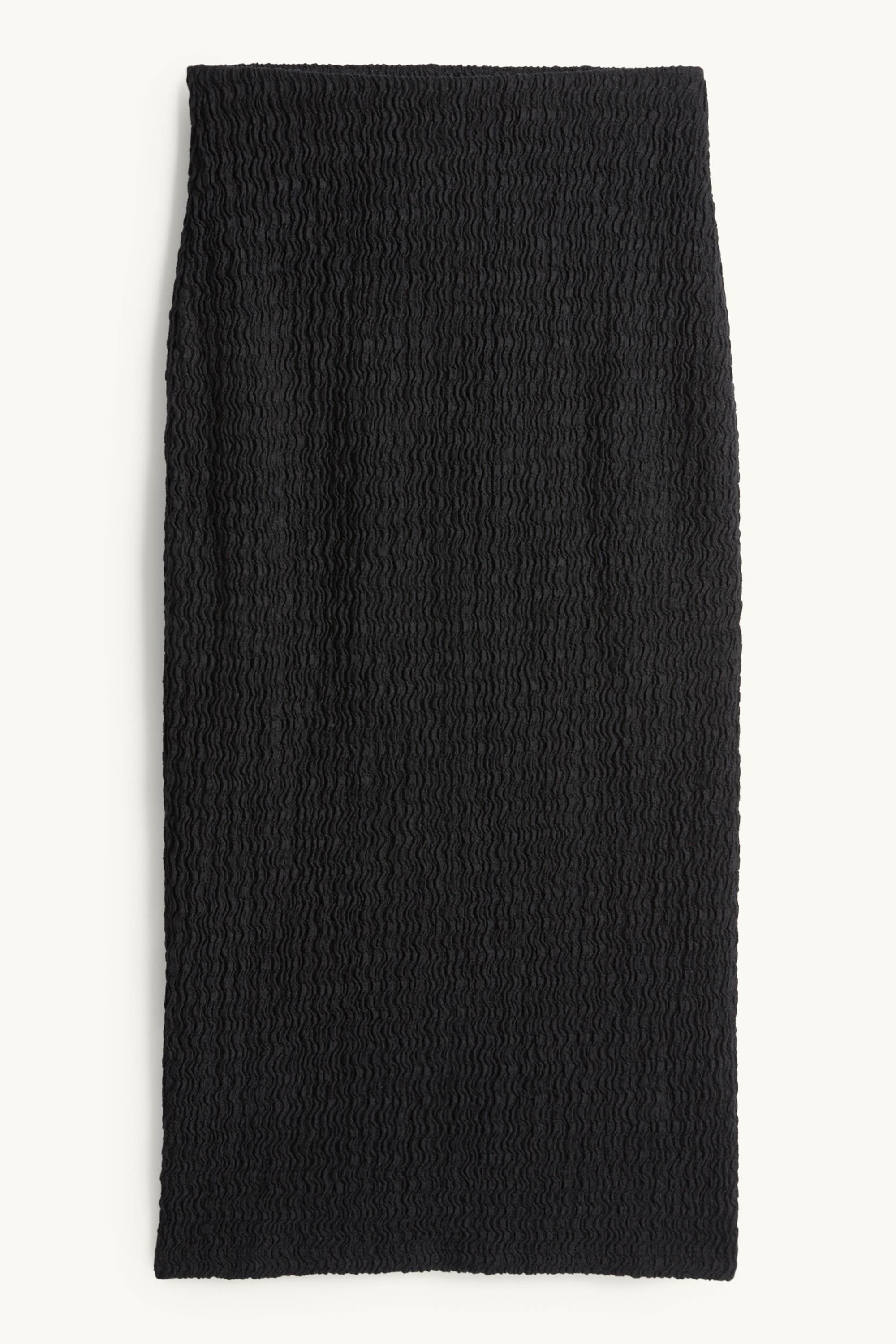 Skirt - textured black
