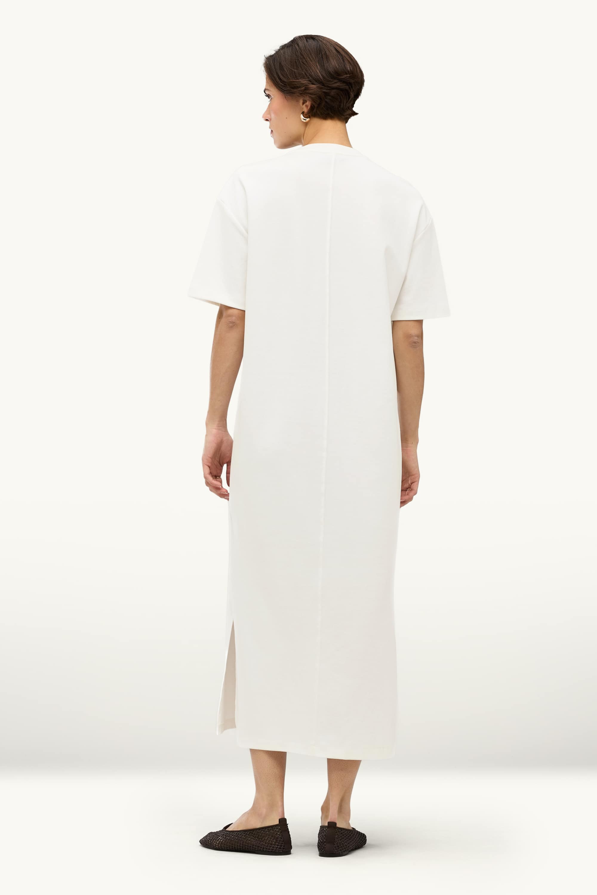 T-shirt dress white