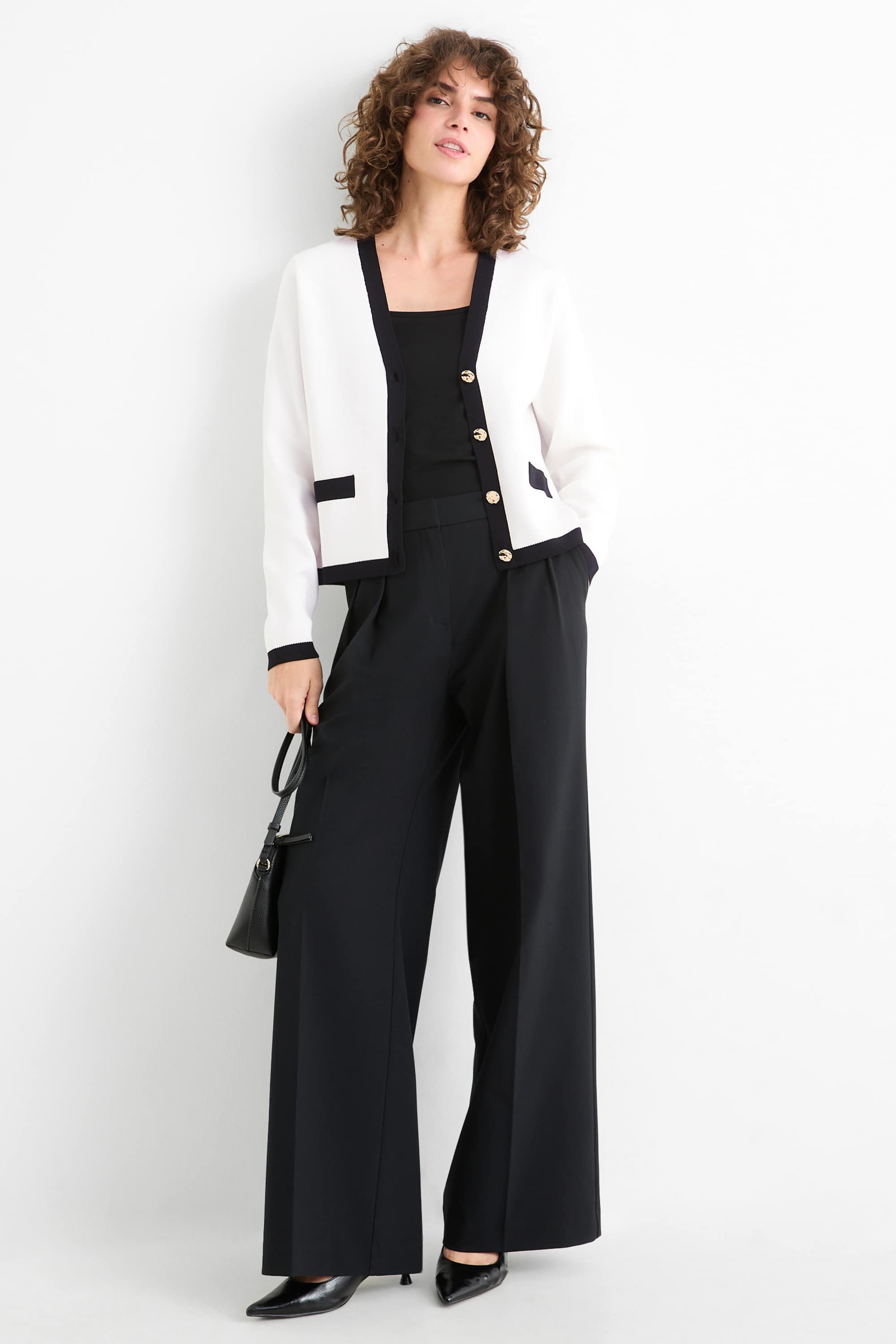 Cardigan white