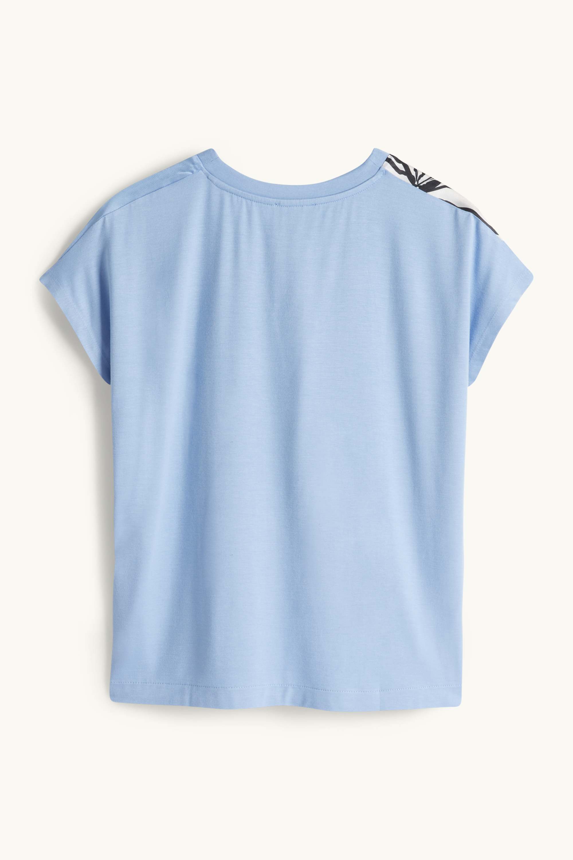 T-shirt - regular fit - floral light blue