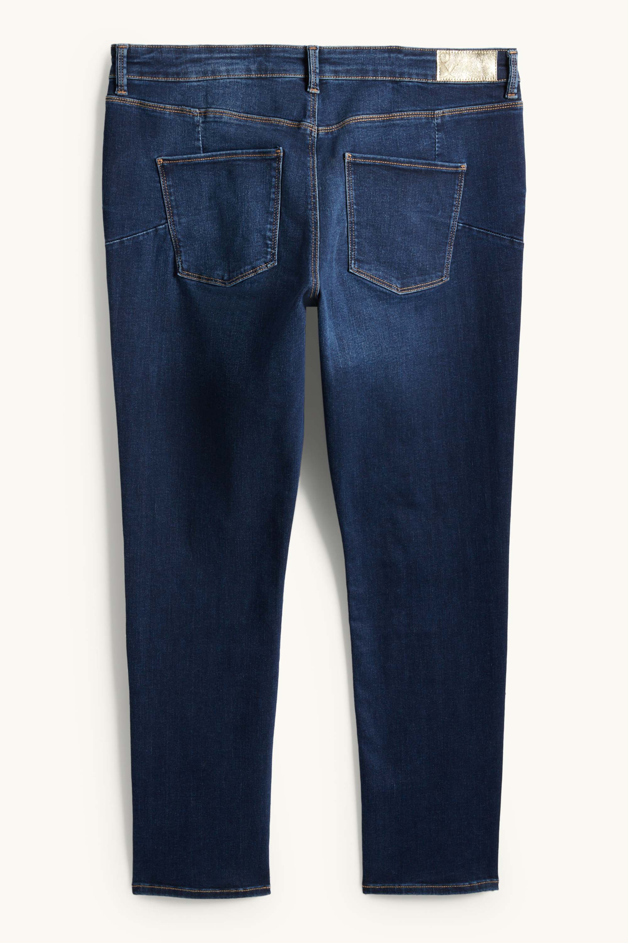 Slim jeans - mid-rise waist - shaping jeans - LYCRA® dark blue