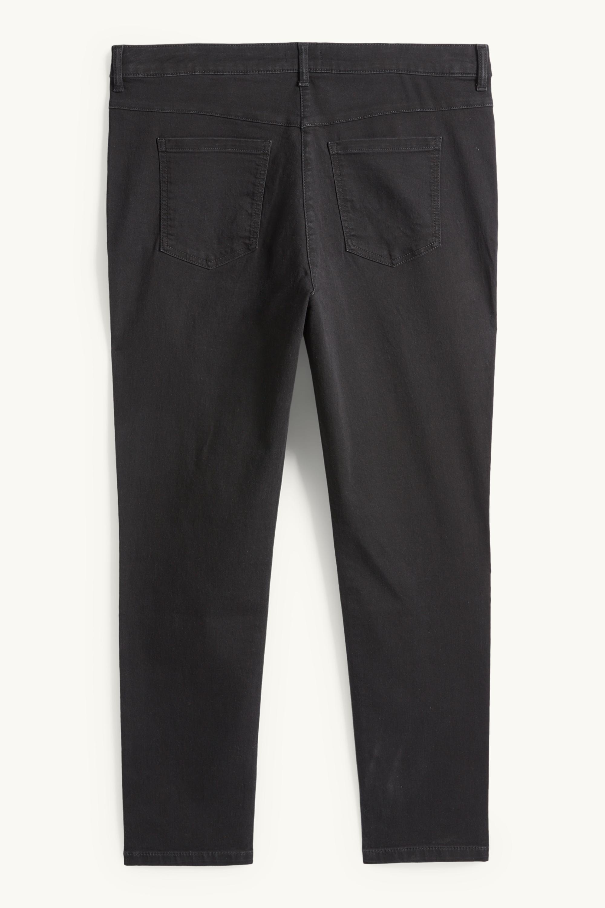 Slim jeans - mid-rise waist black