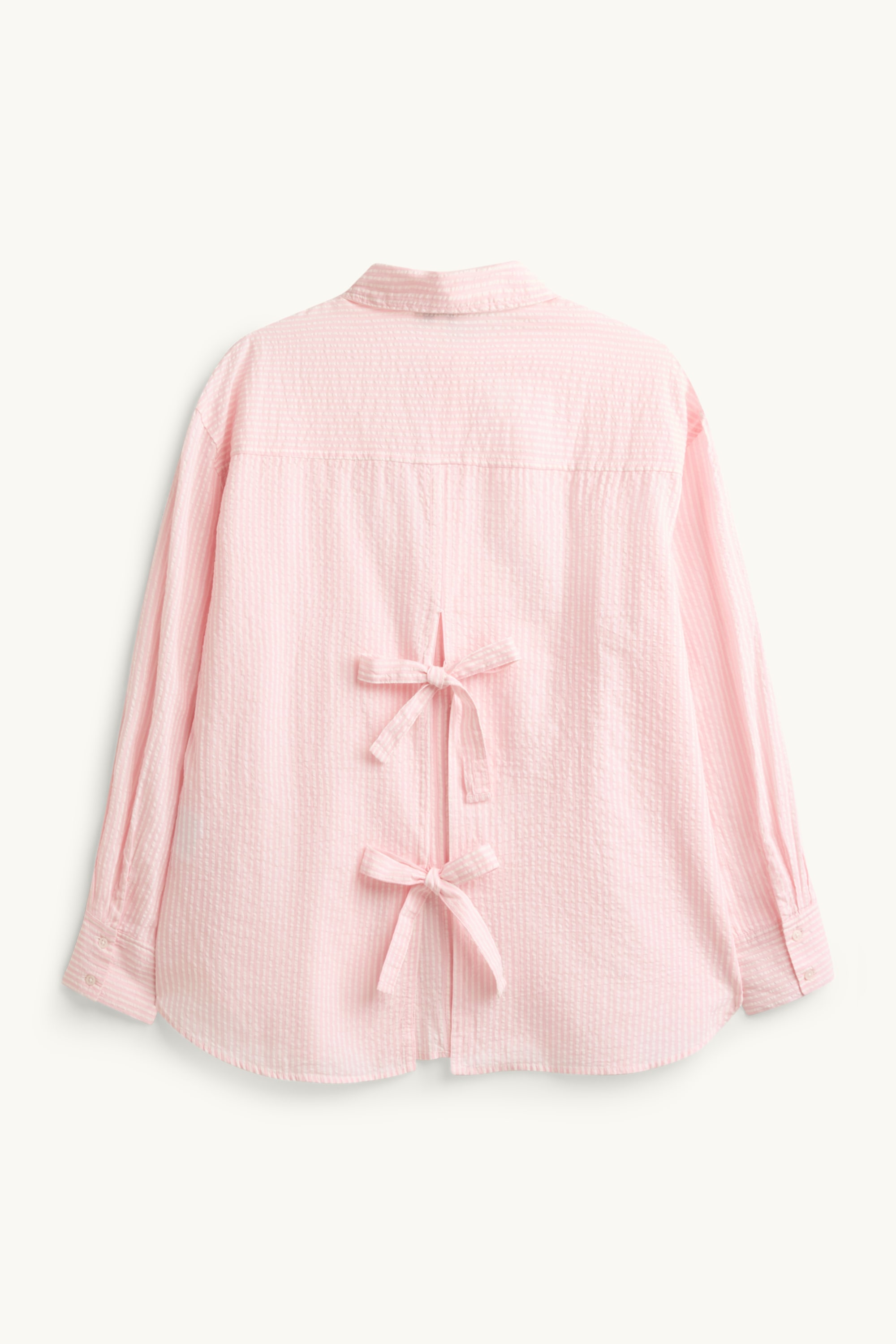 Shirt blouse - striped rose