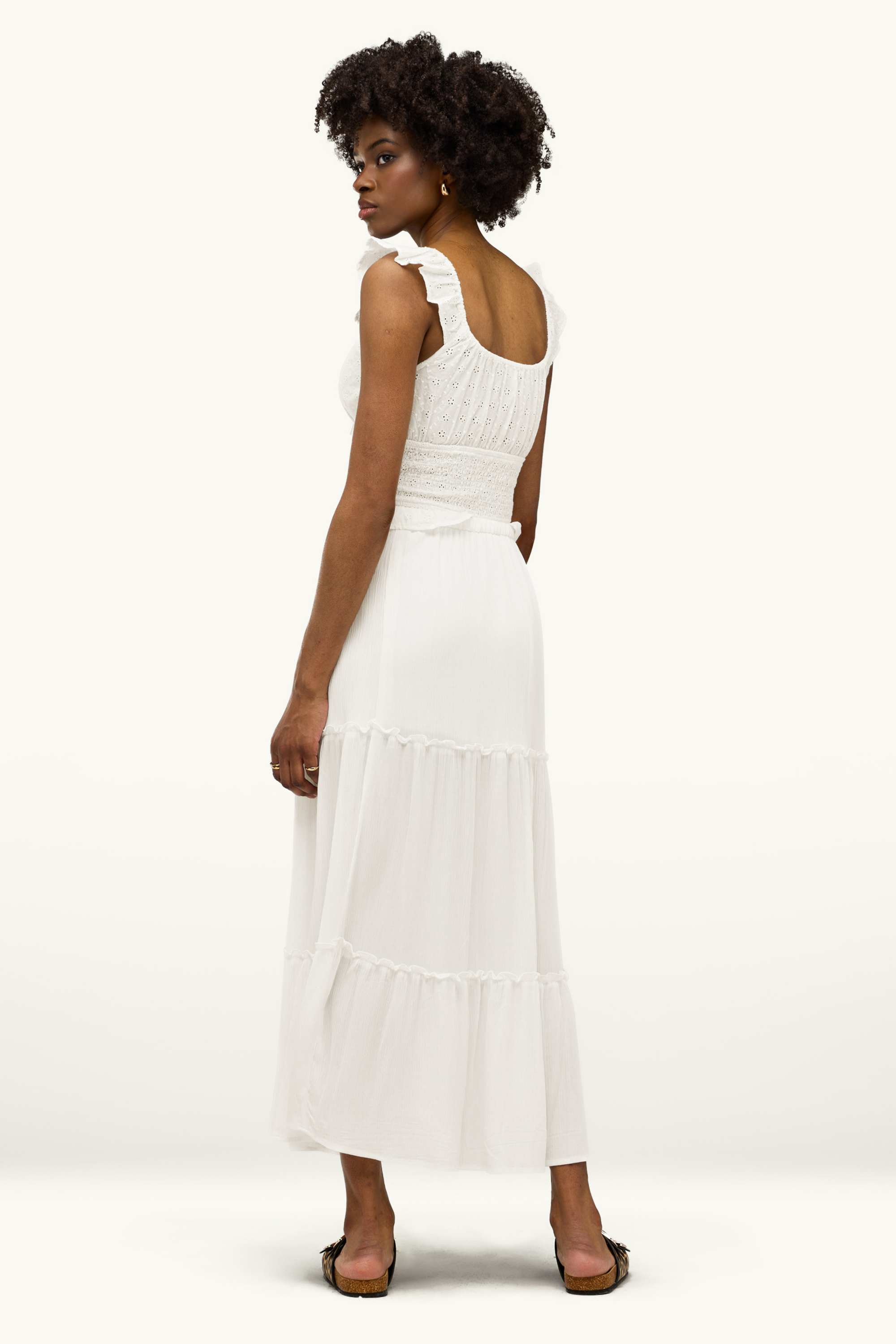 Skirt - textured white