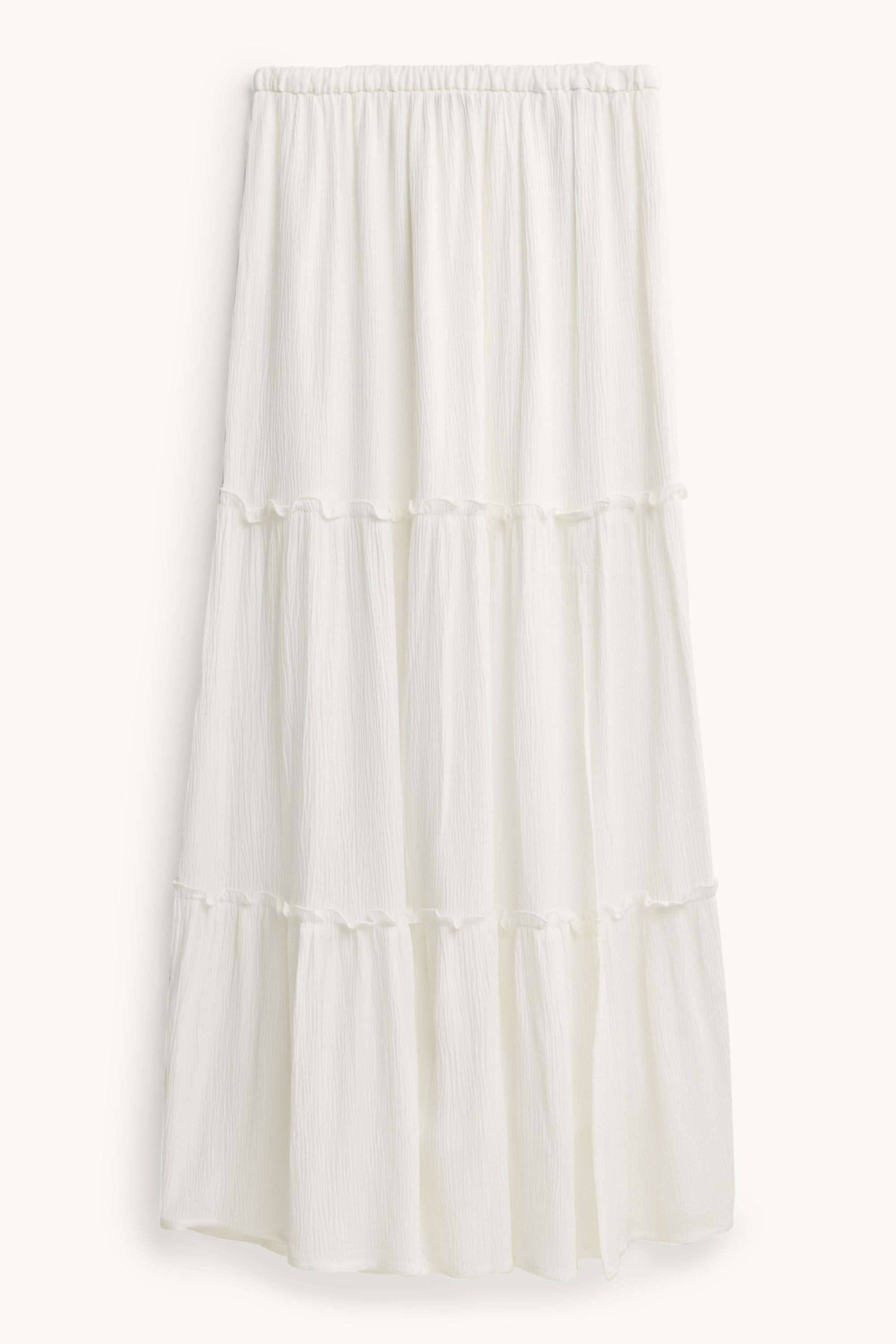 Skirt - textured white