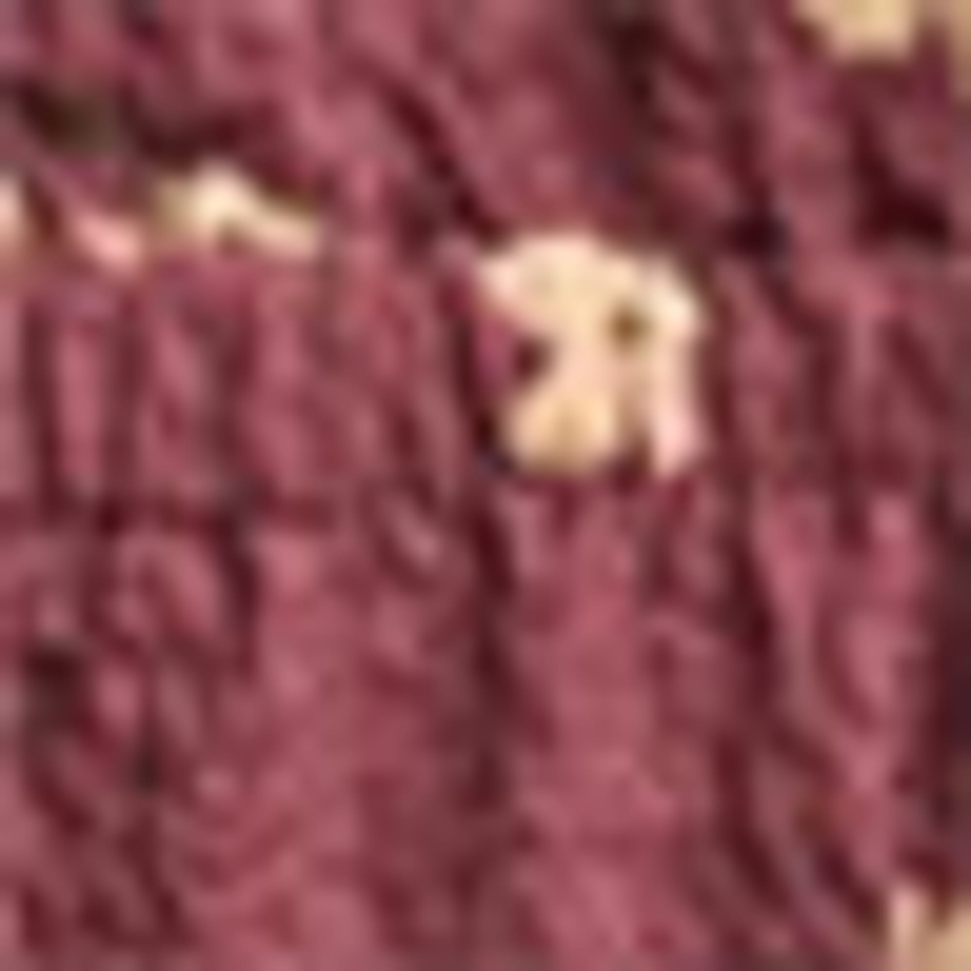 Dress - floral dark red