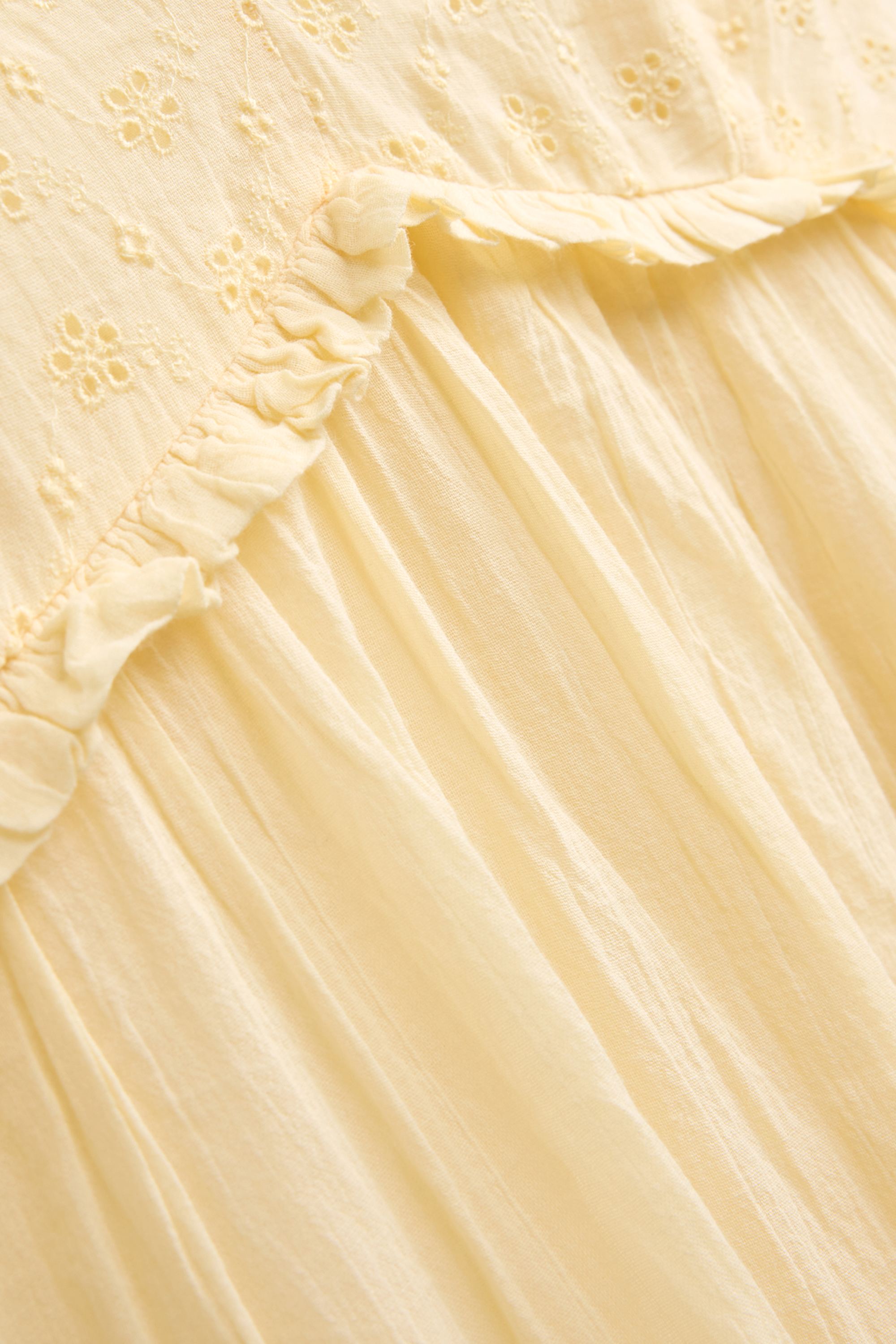 Empire dress yellow