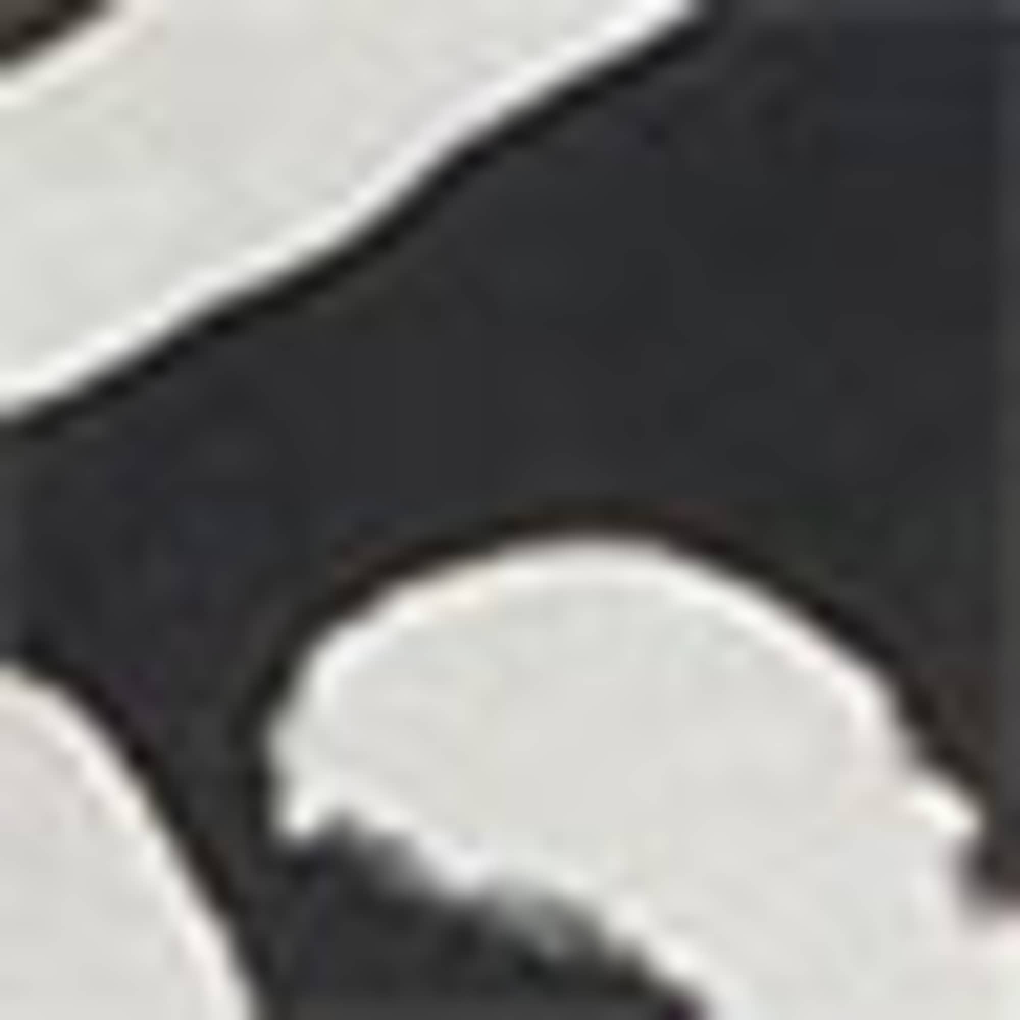 Skirt - patterned black / white