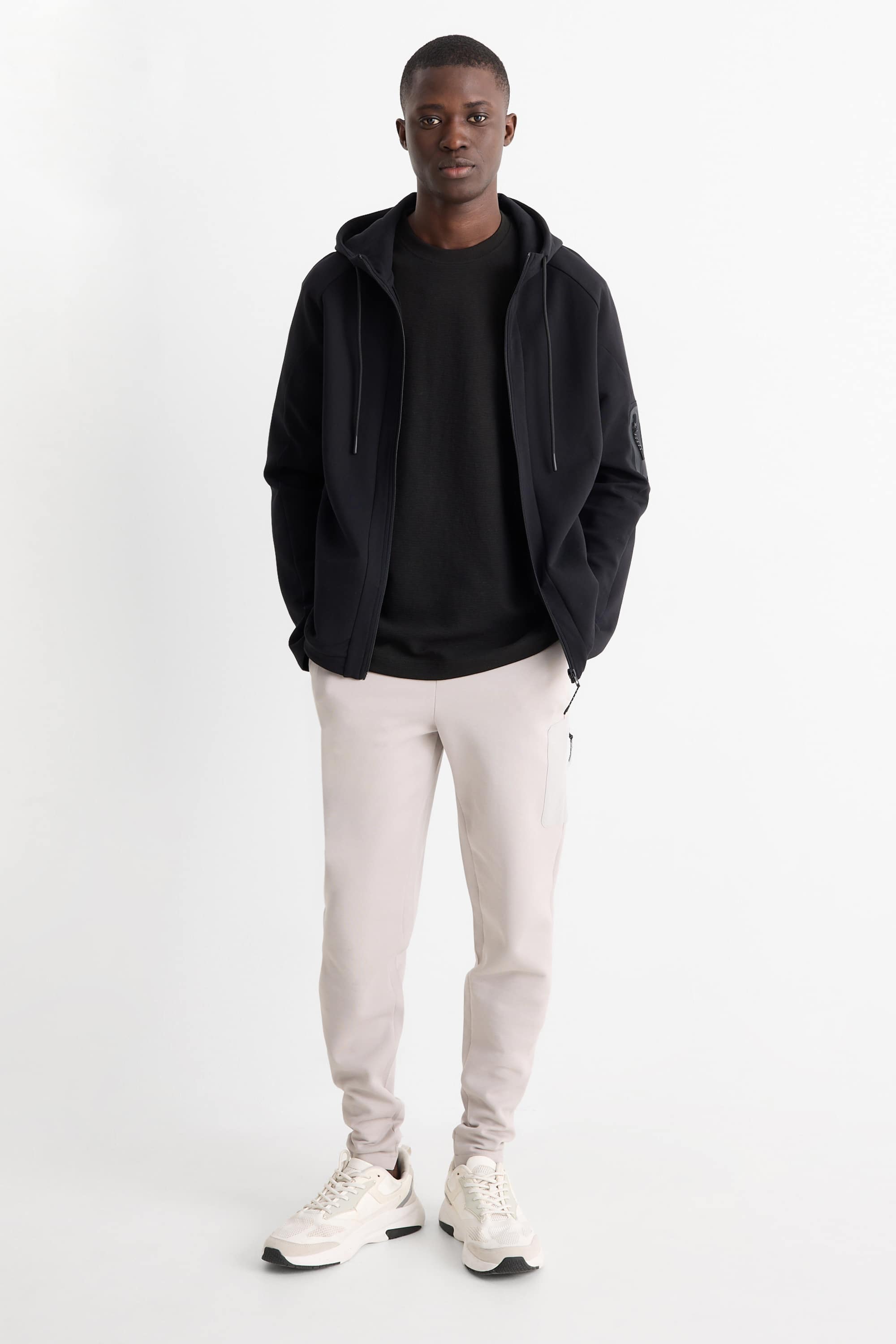 T-shirt - relaxed fit black