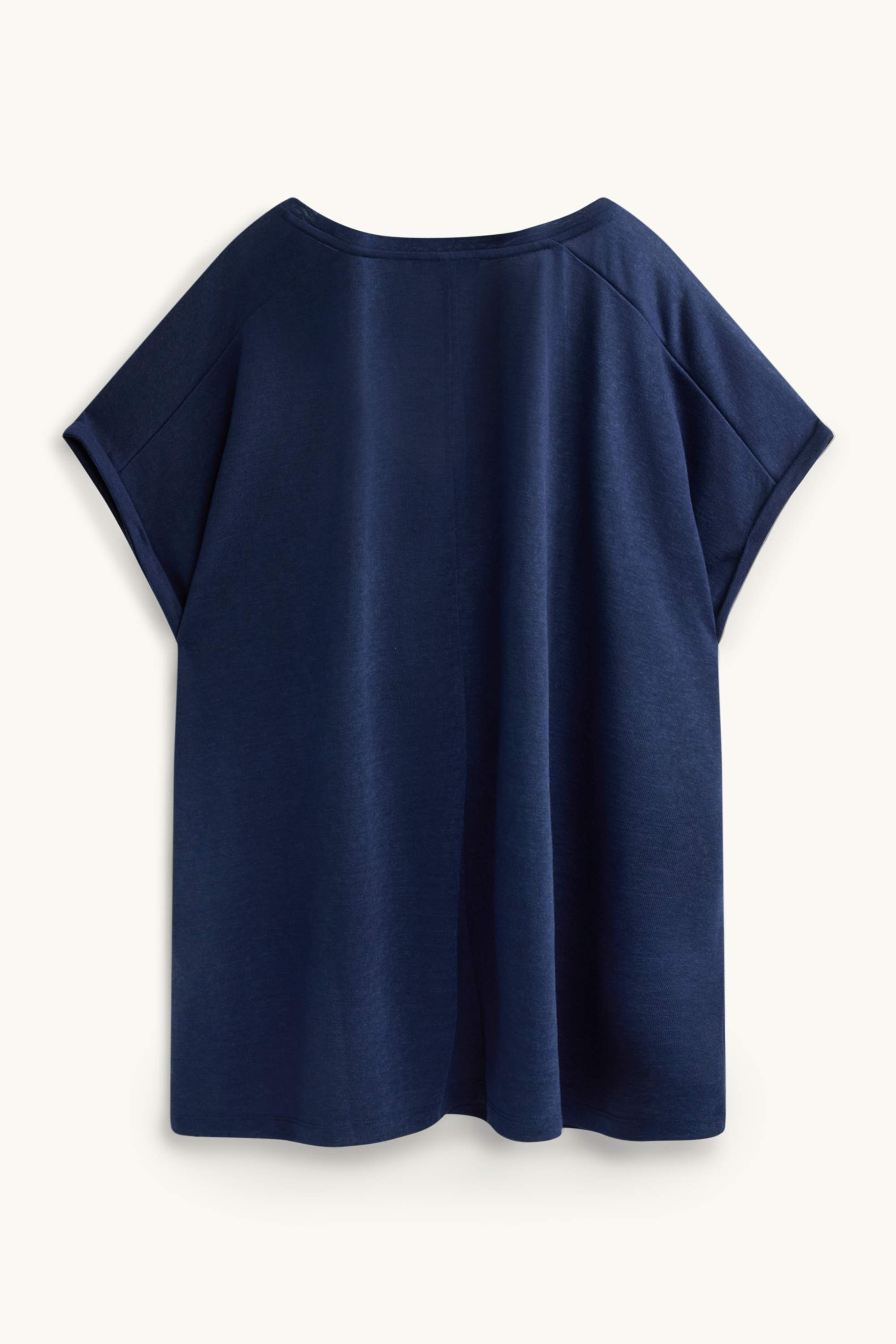 V-neck T-shirt - relaxed fit dark blue