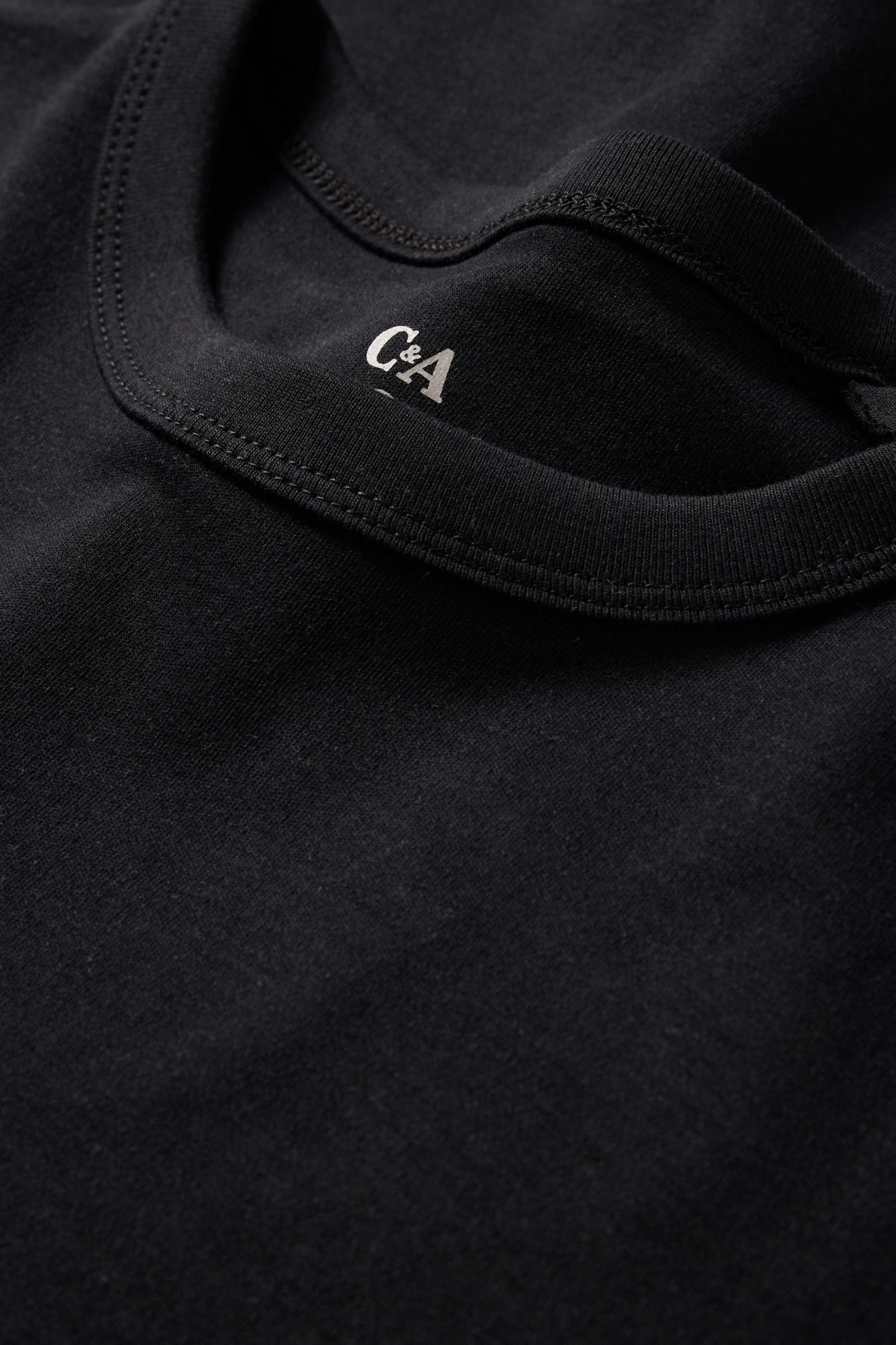 T-shirt - oversized black