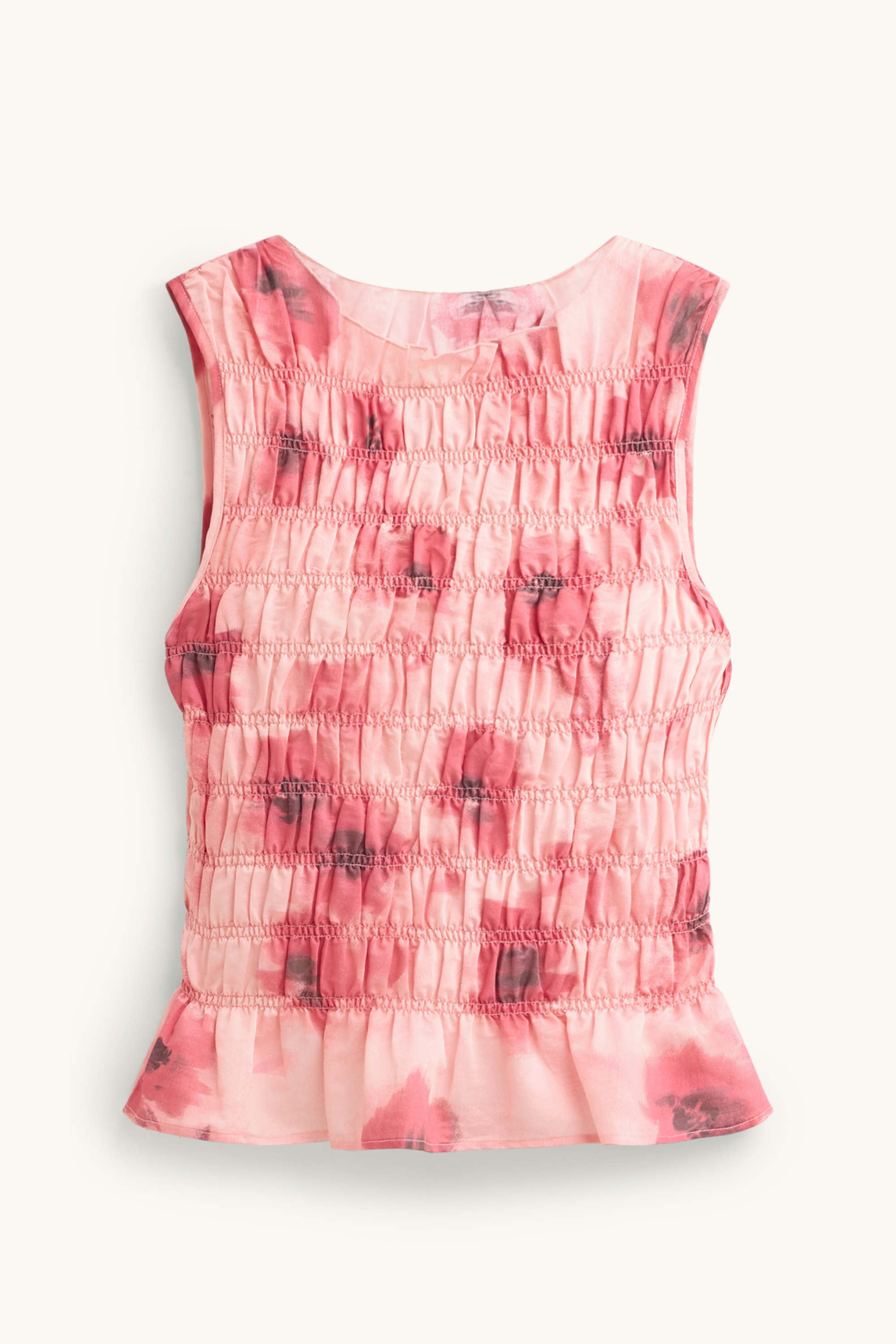 Blouse top - floral rose