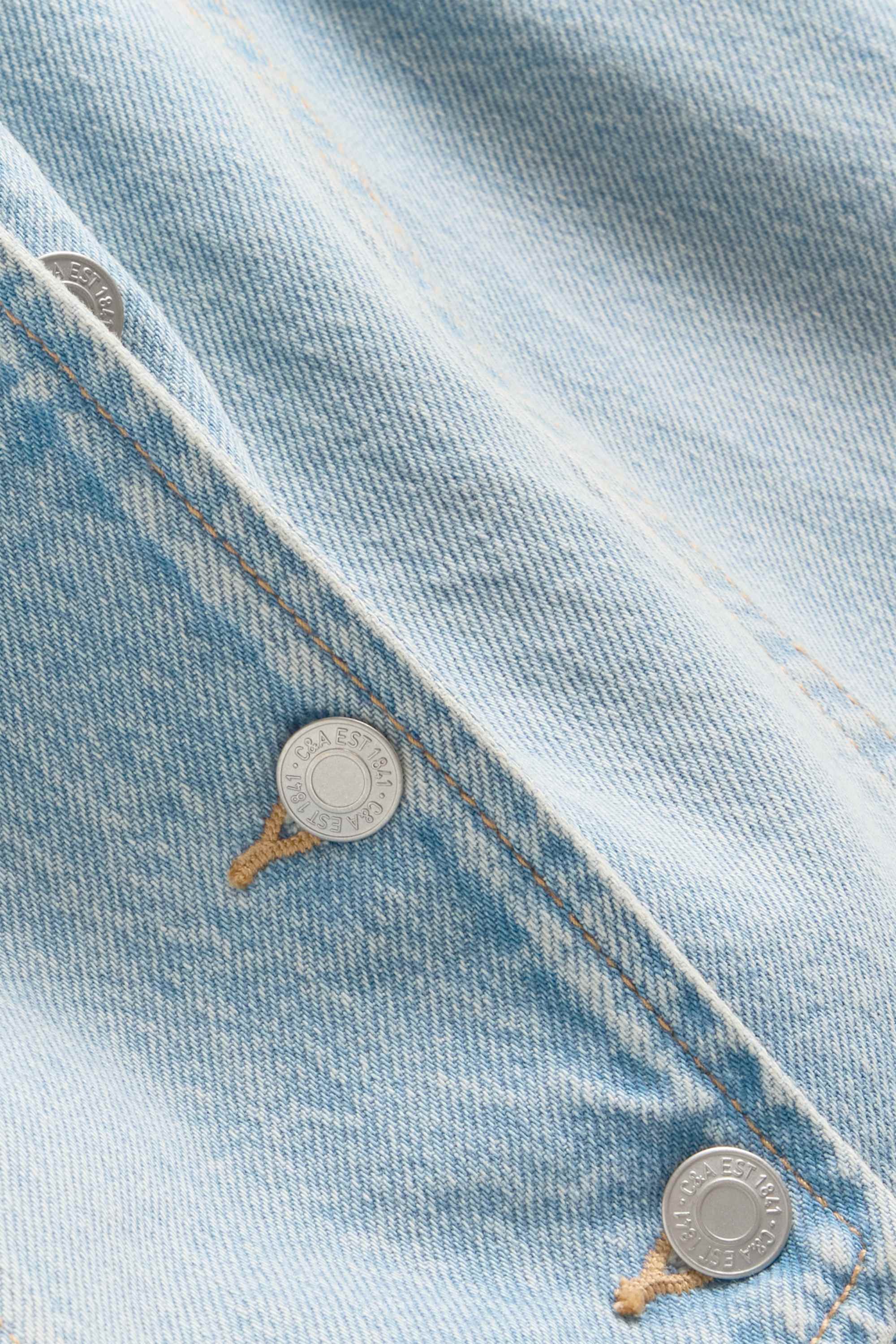Denim top denim-light blue