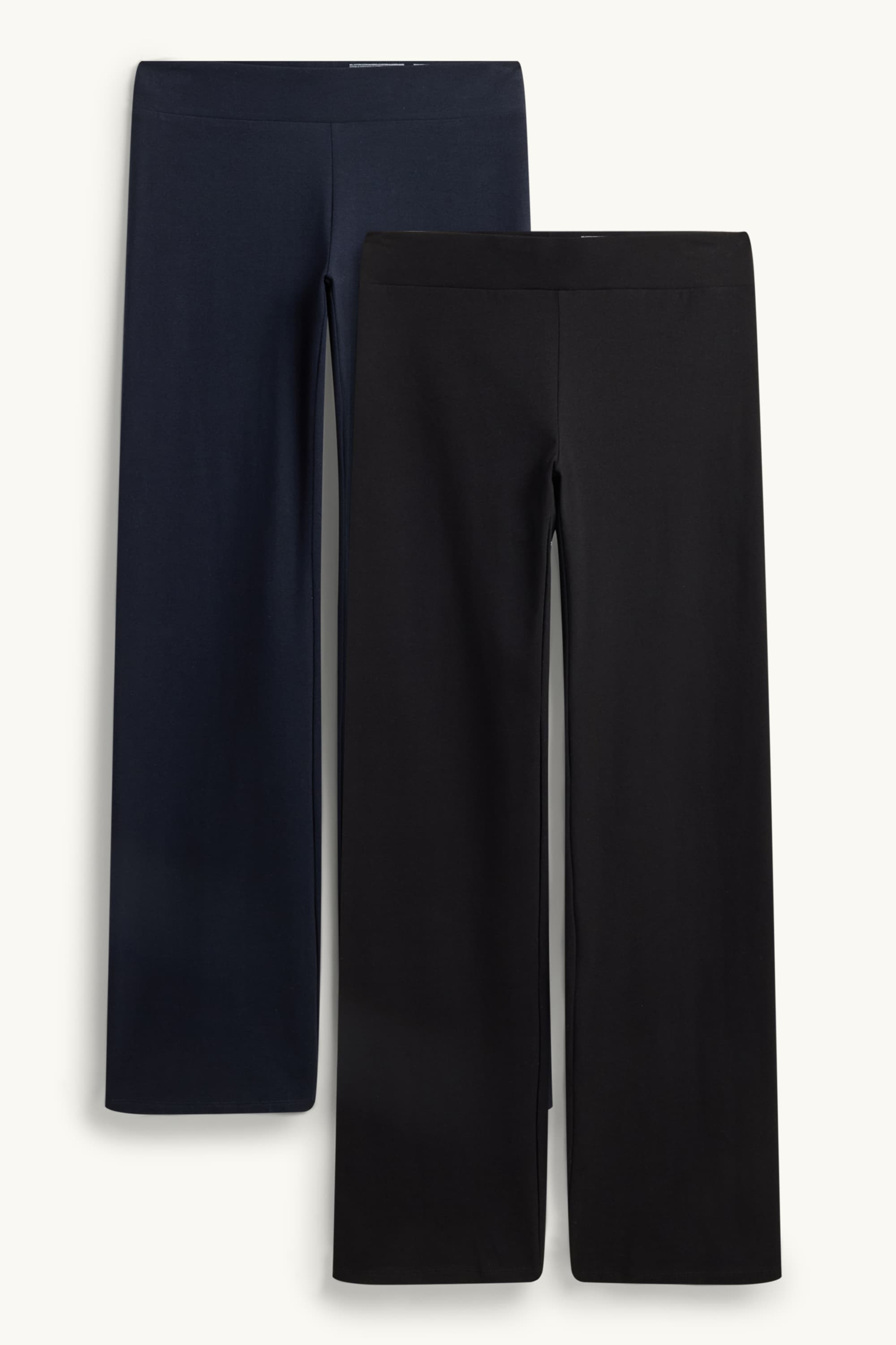 Multipack of 2 - straight leggings black (2)