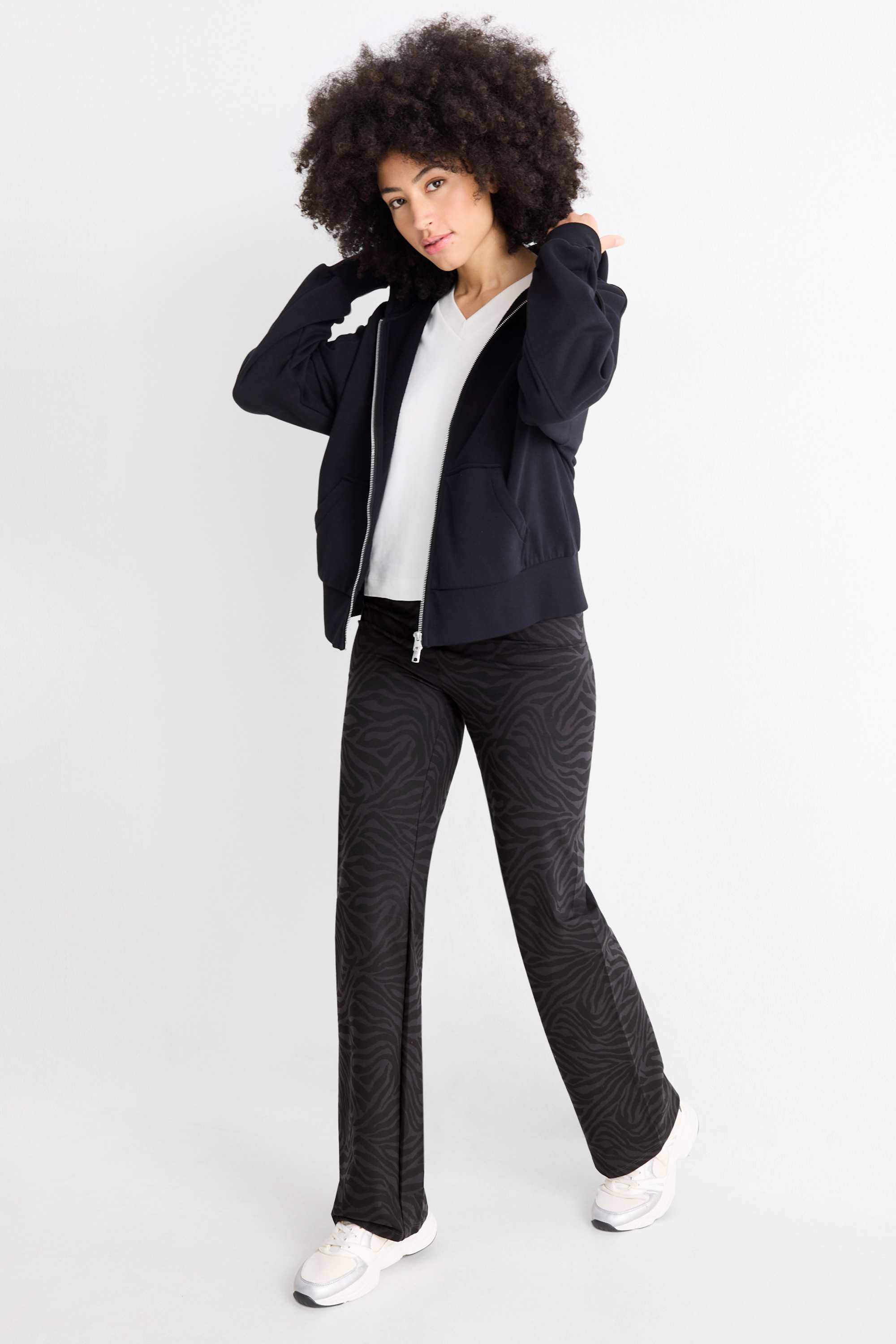 Multipack of 2 - straight leggings black (3)
