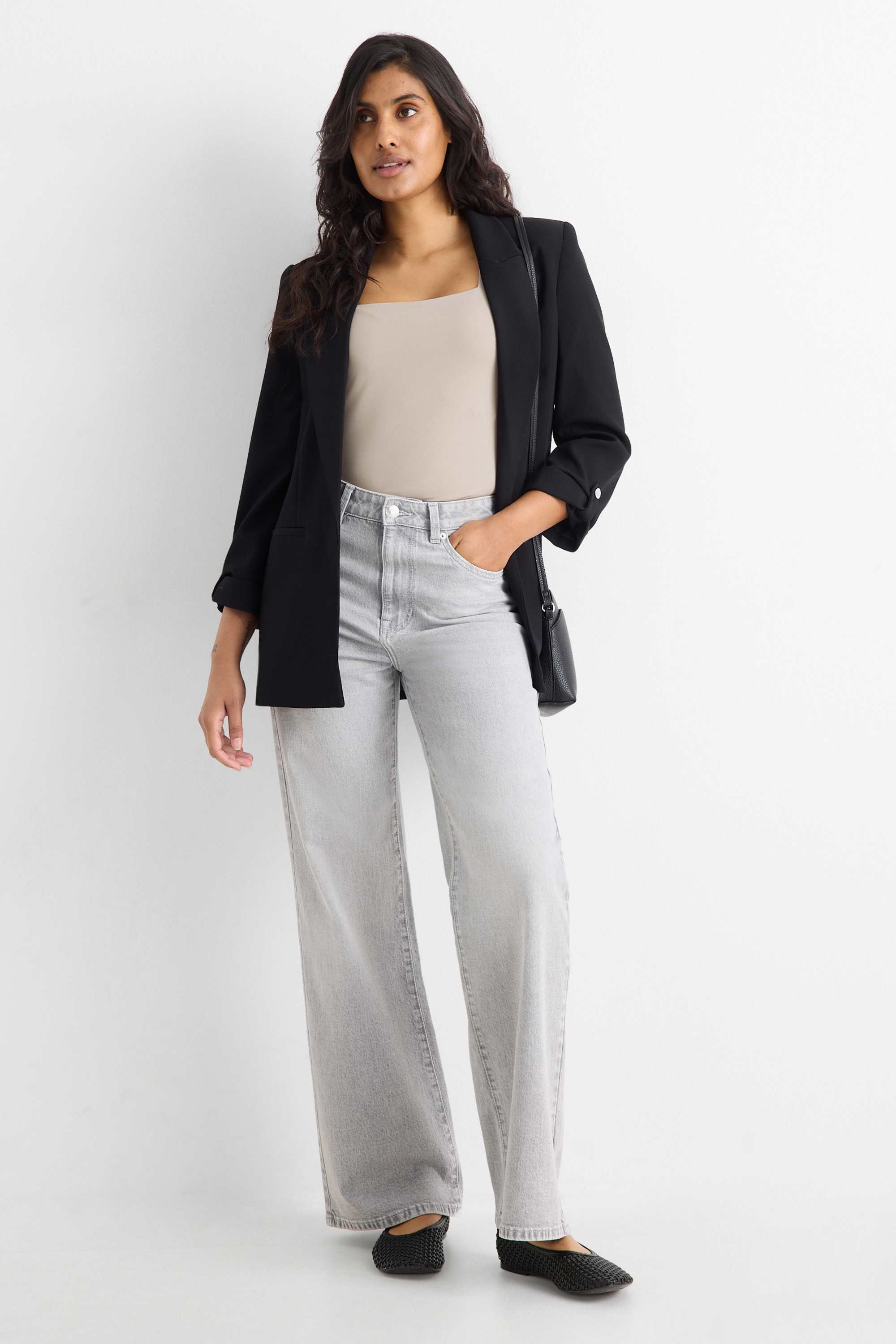 Multipack of 2 - top black / beige