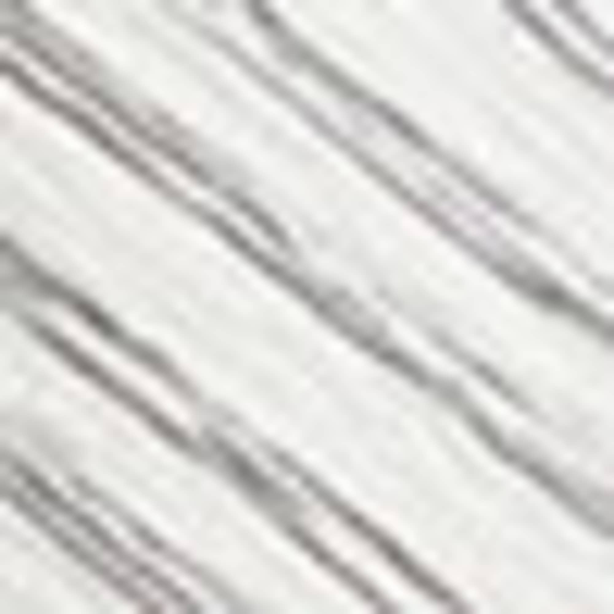 Top - striped white / black