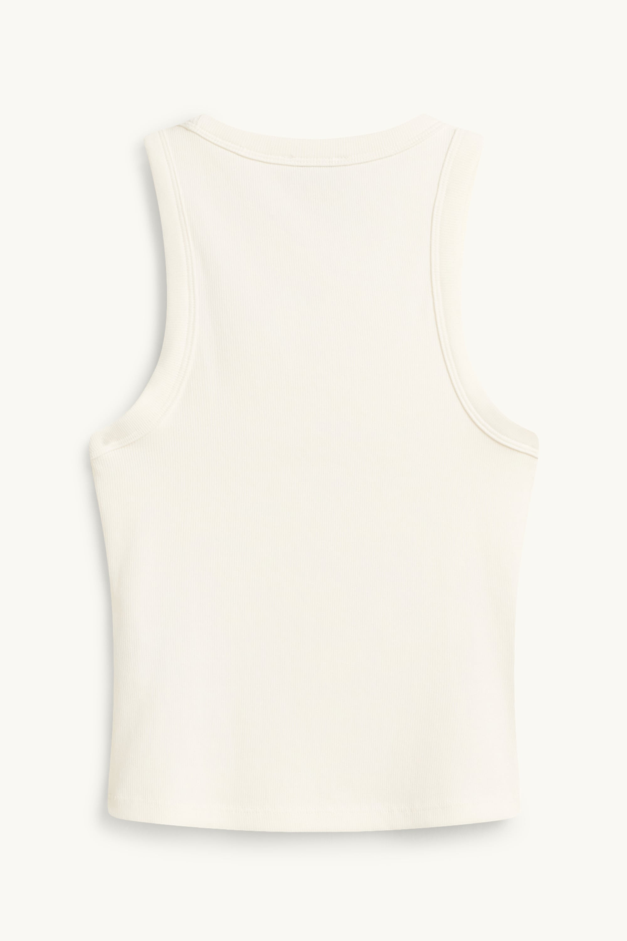Top - ribbed white