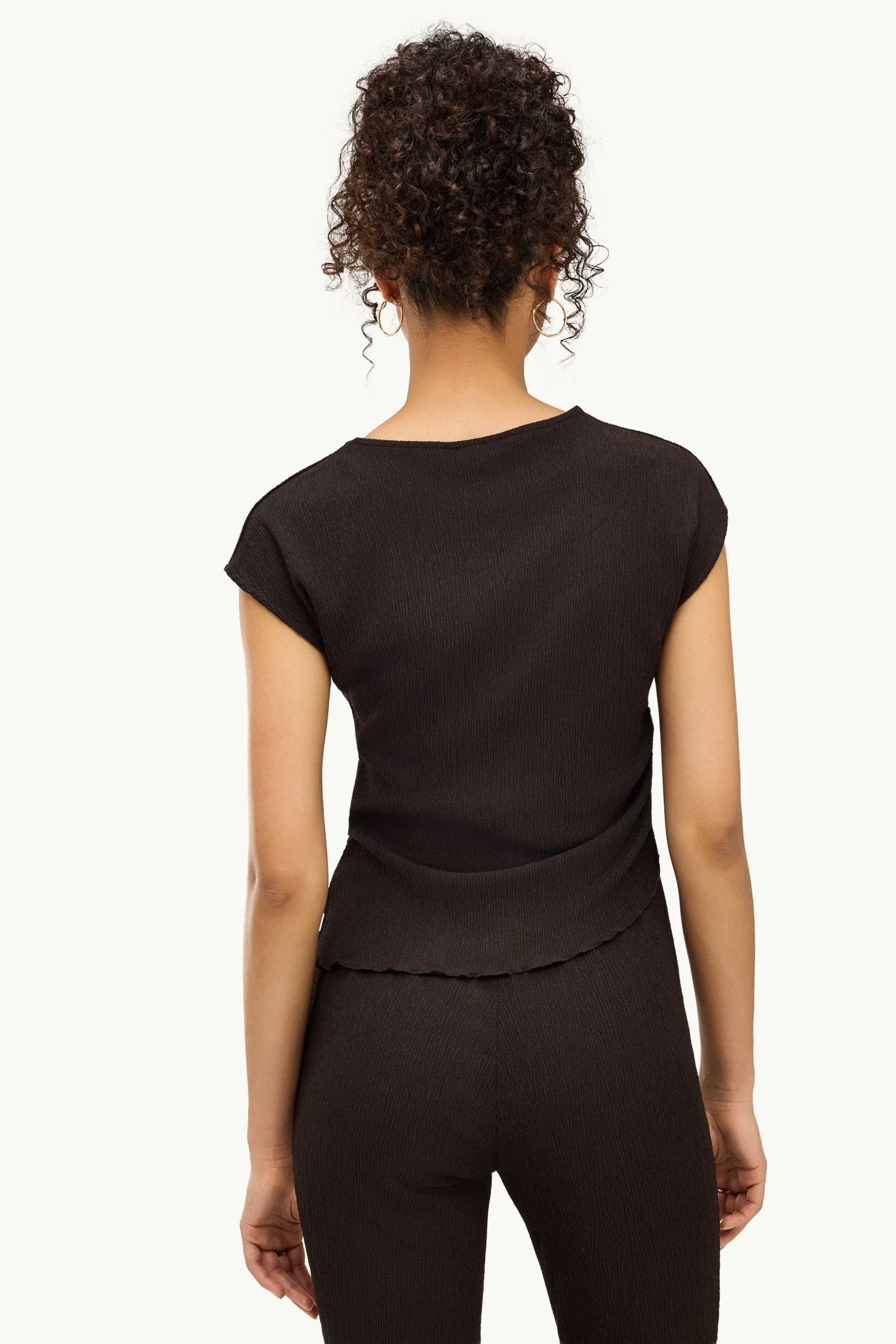 T-shirt - regular fit dark brown