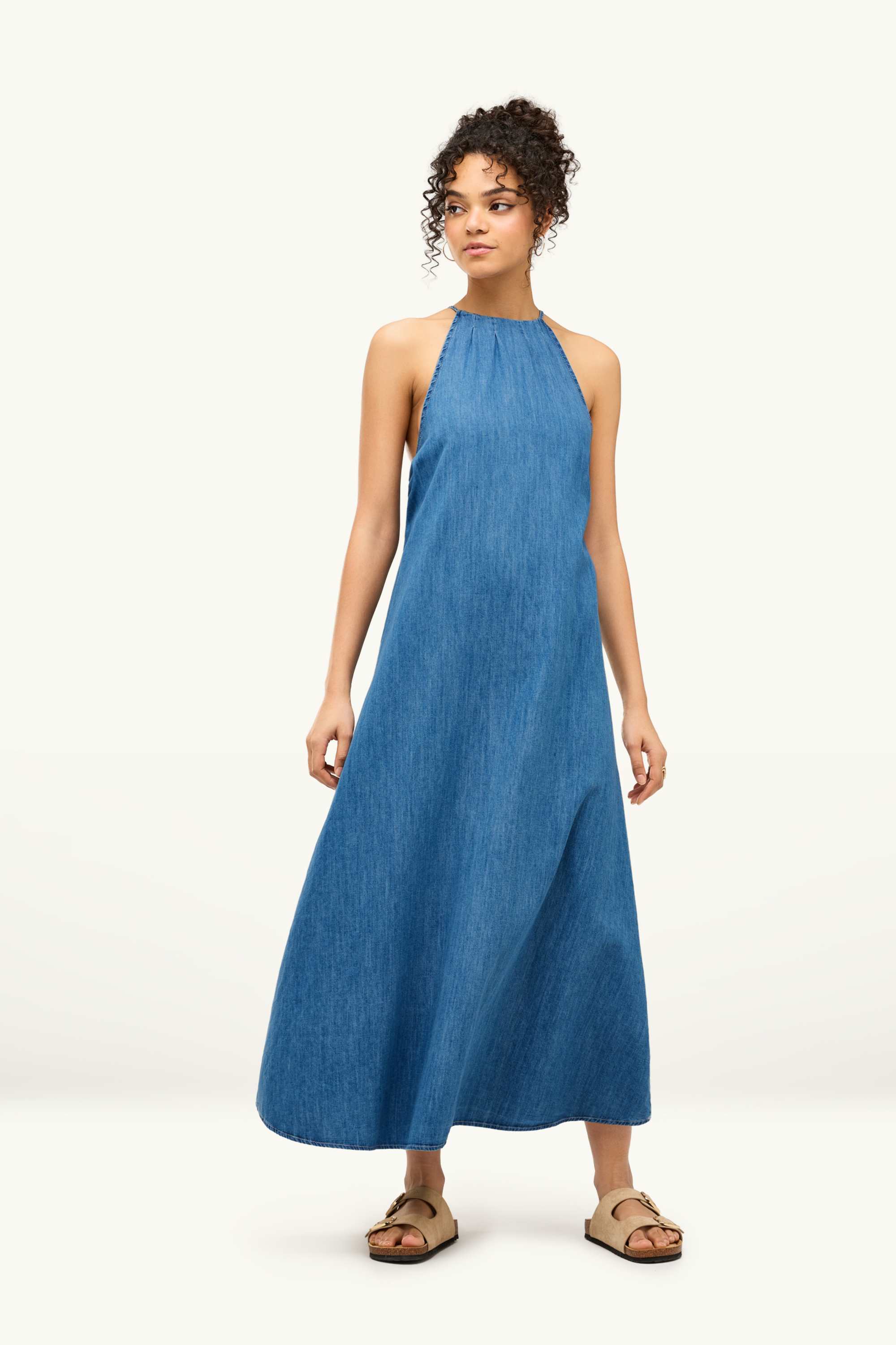 Denim dress blue denim