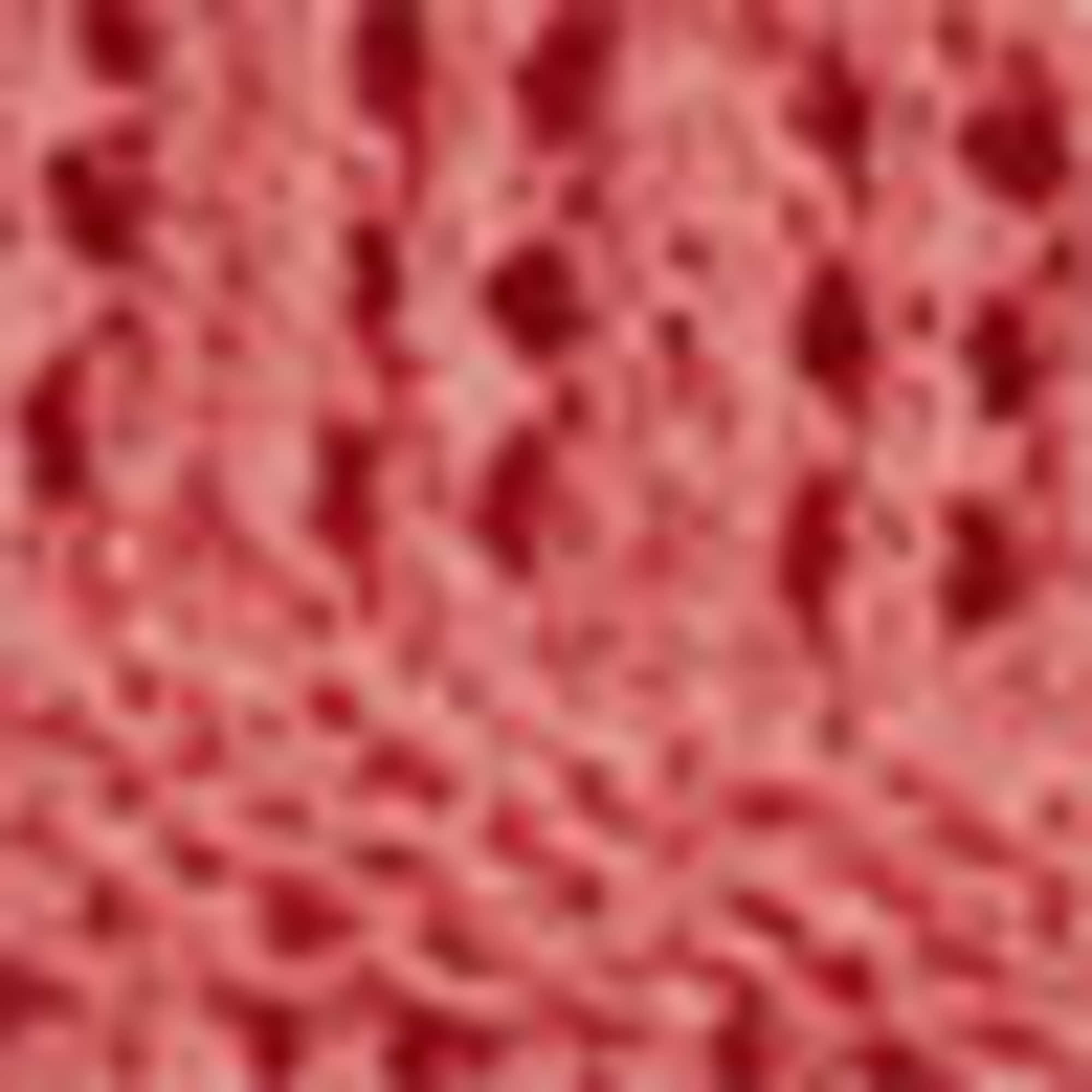 Crocheted shorts - high waist coral