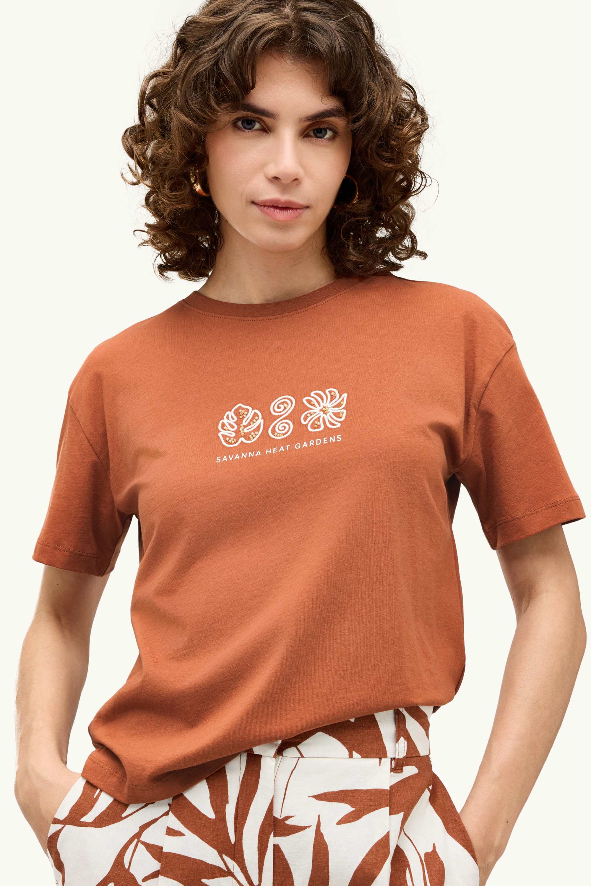 T-shirt - regular fit orange