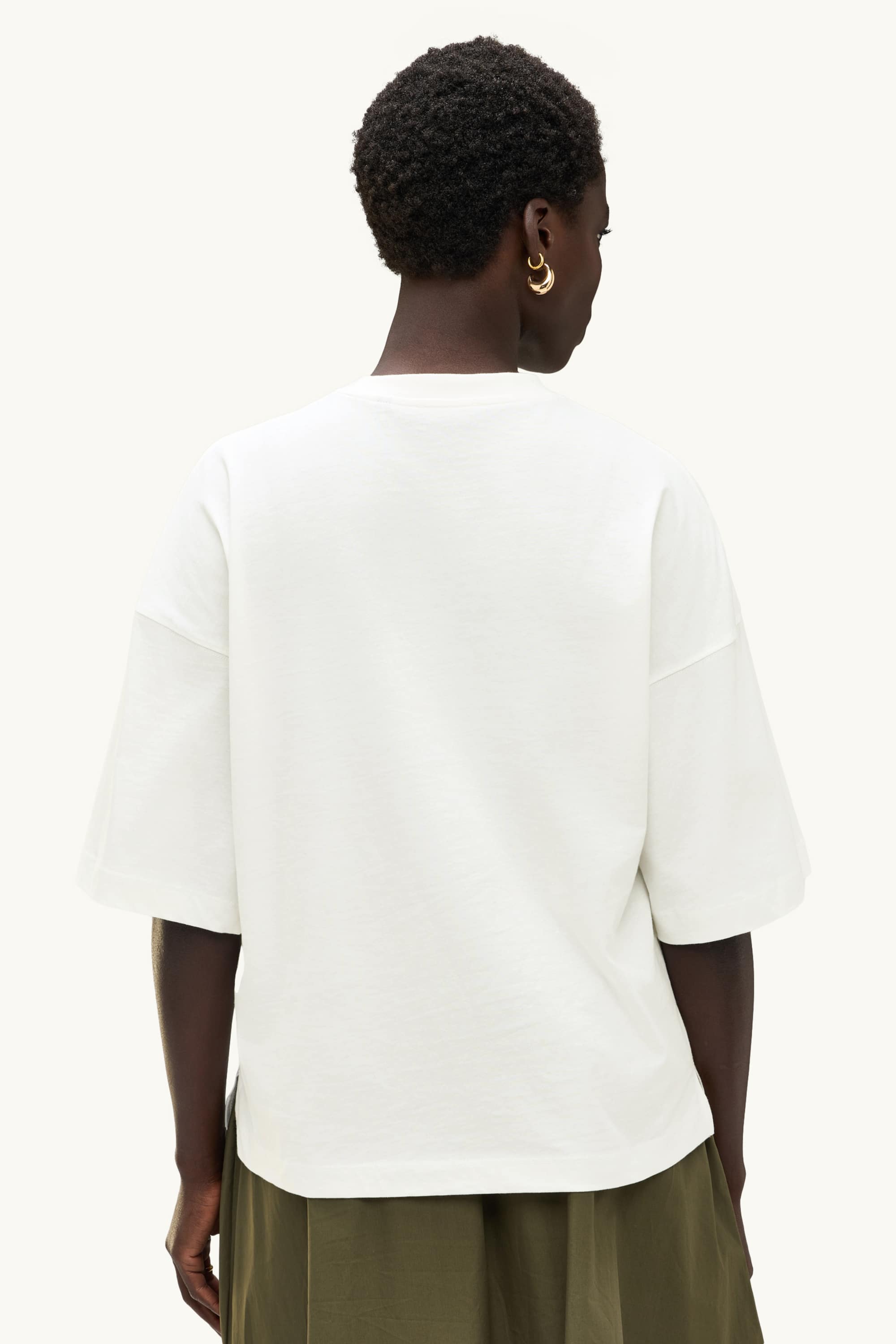 T-shirt - relaxed fit white