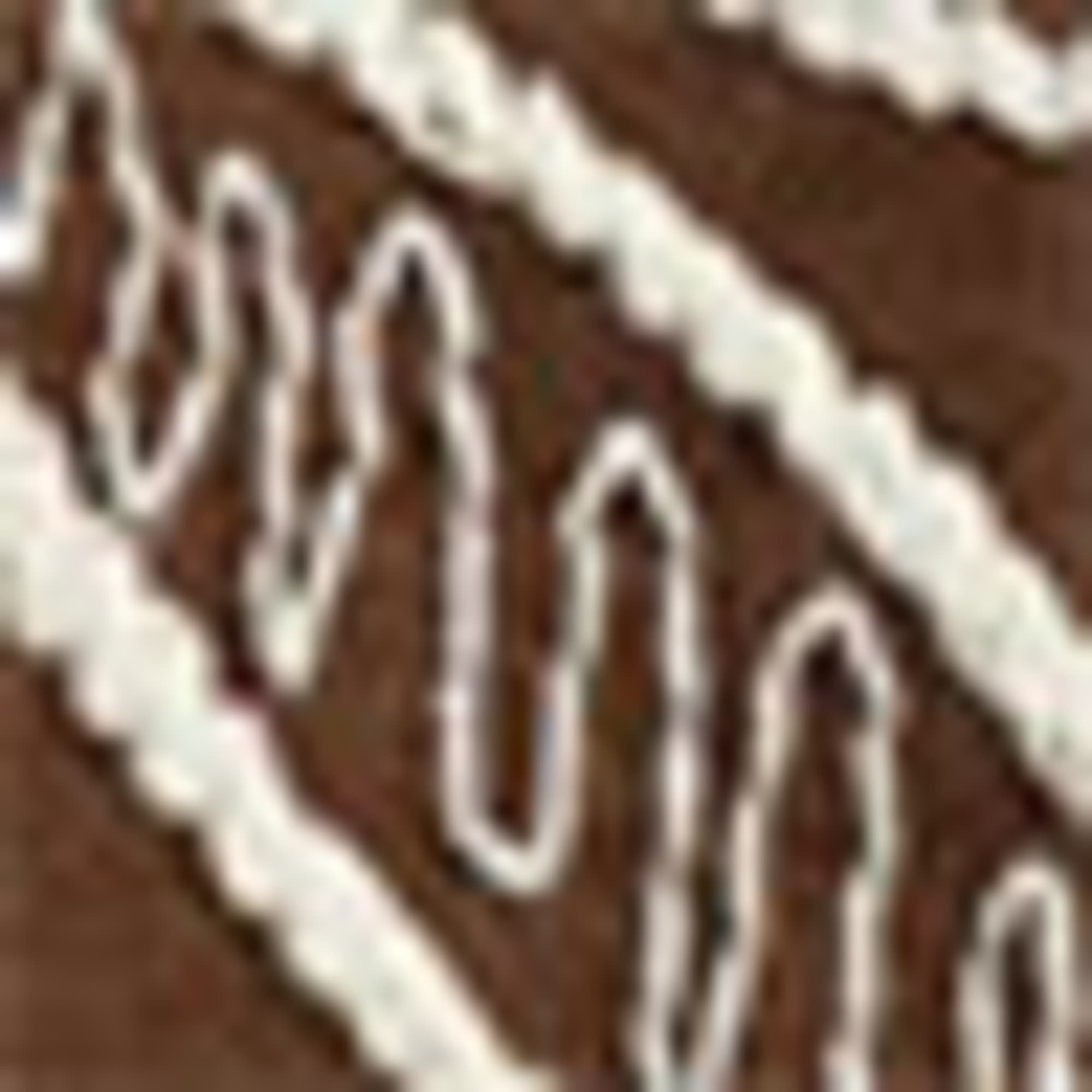 Top - patterned brown
