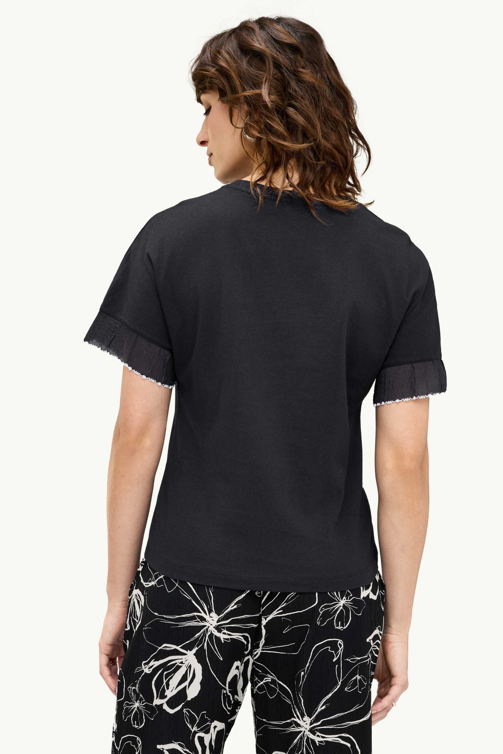 T-shirt - regular fit black