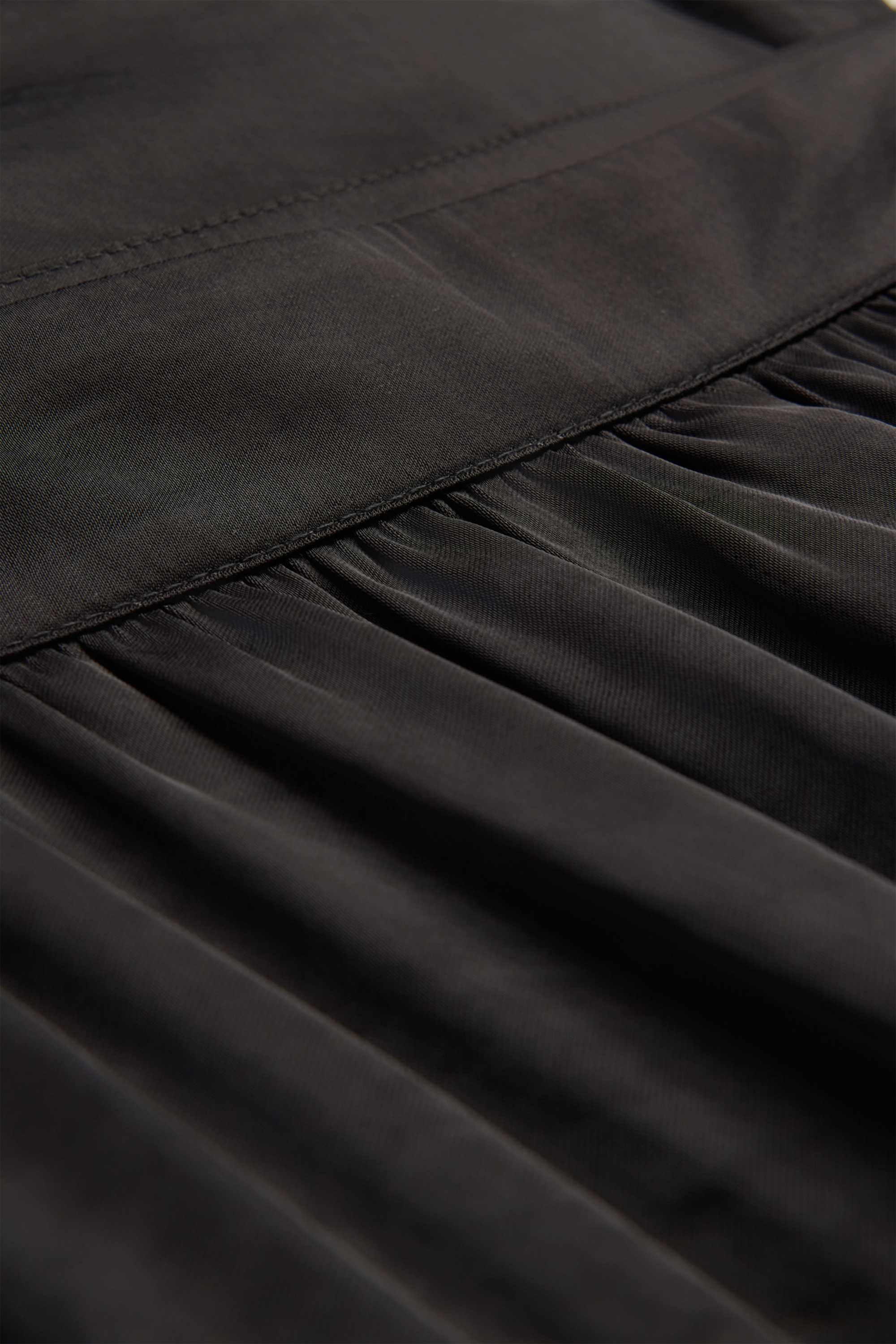 Harem trousers - mid-rise waist - balloon leg black