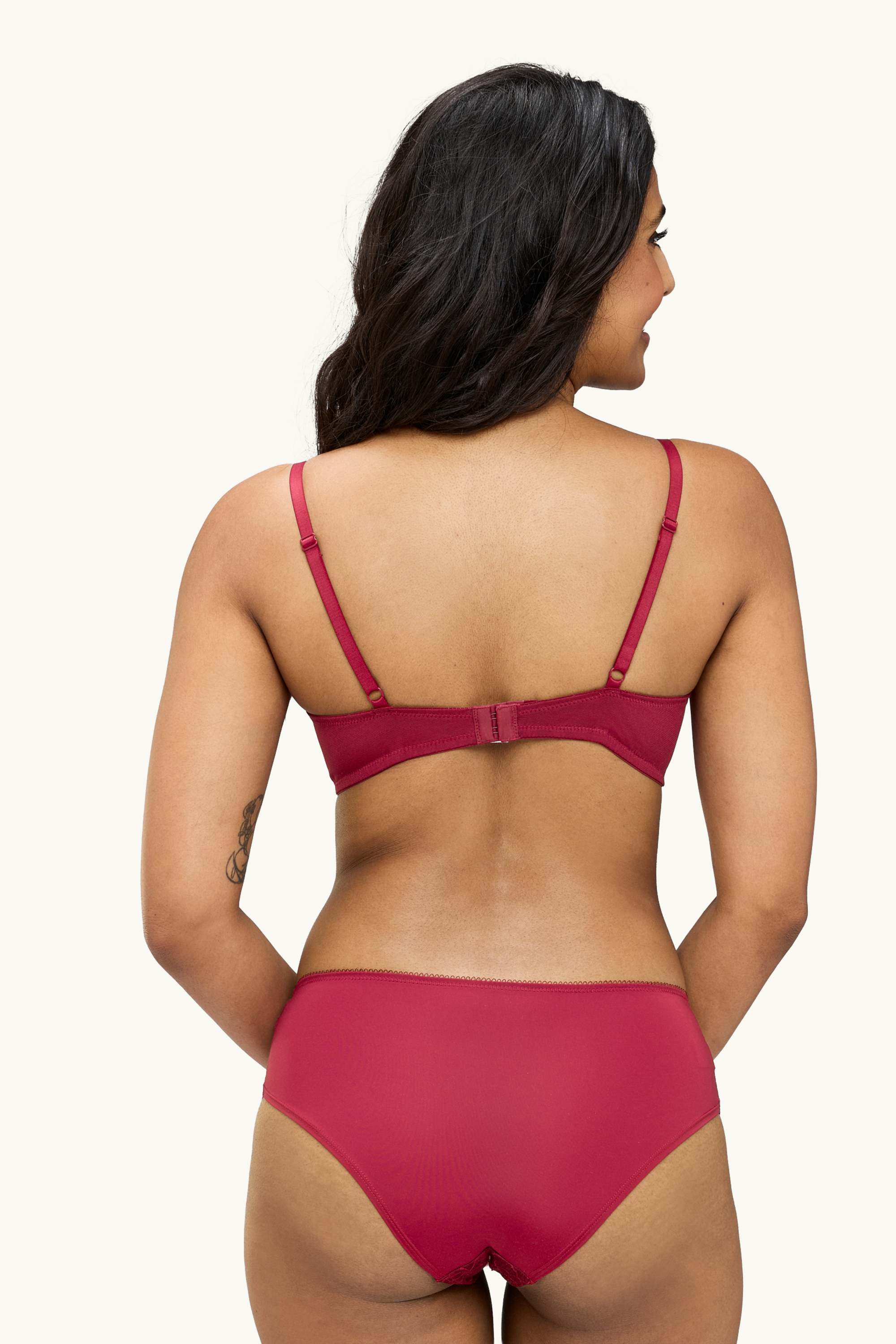 Hipsters dark red