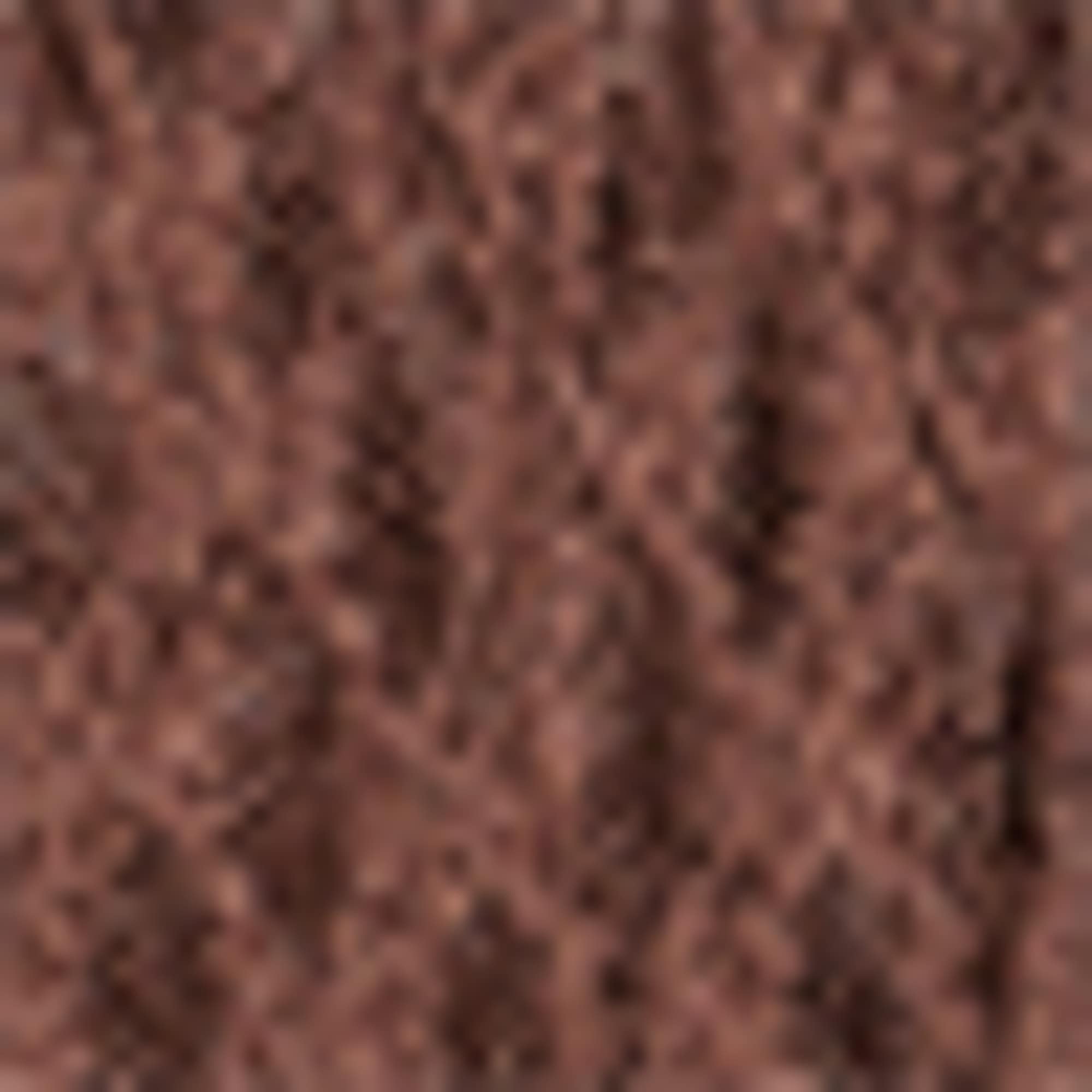 Cropped long sleeve top - slim fit dark brown