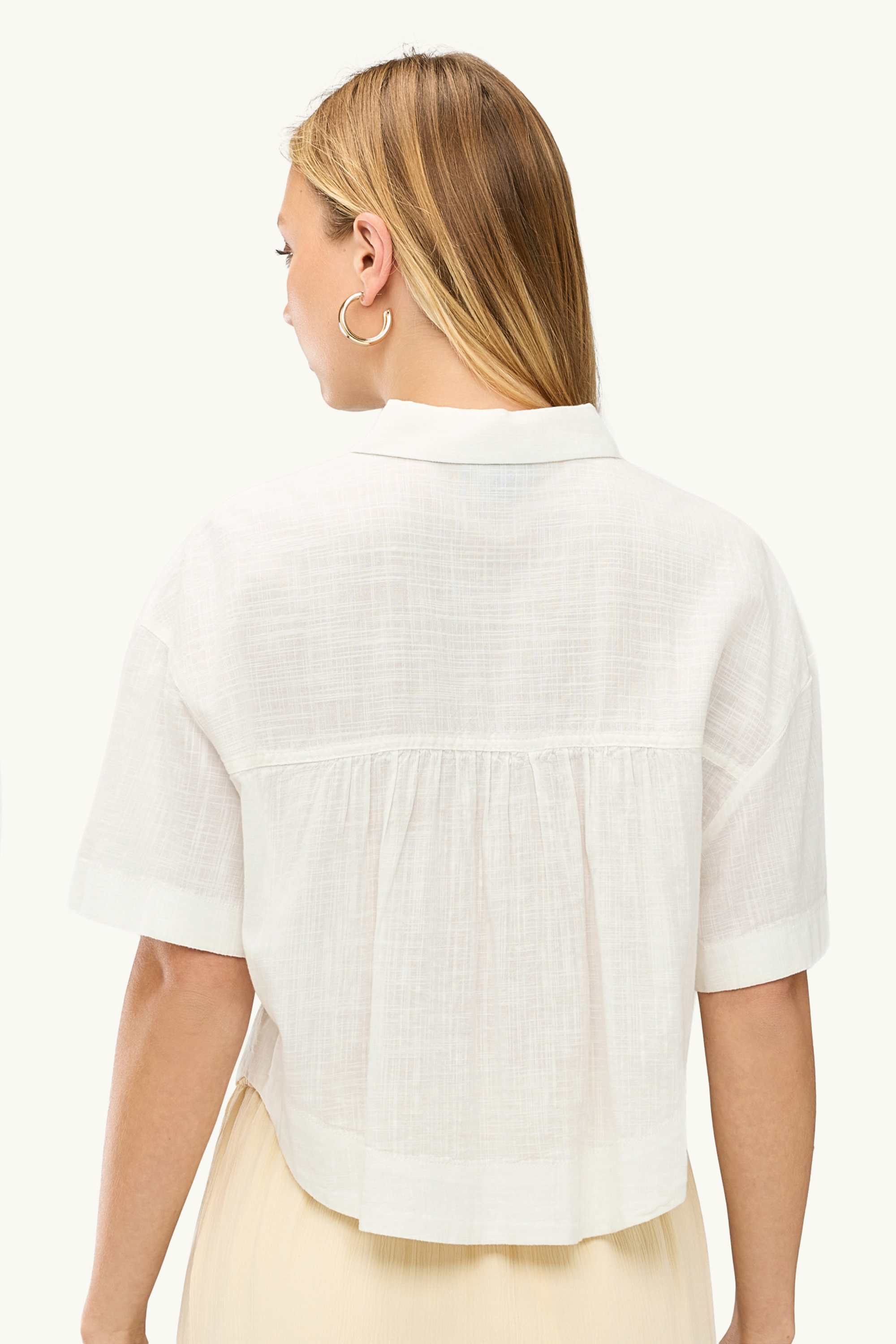 Shirt blouse white