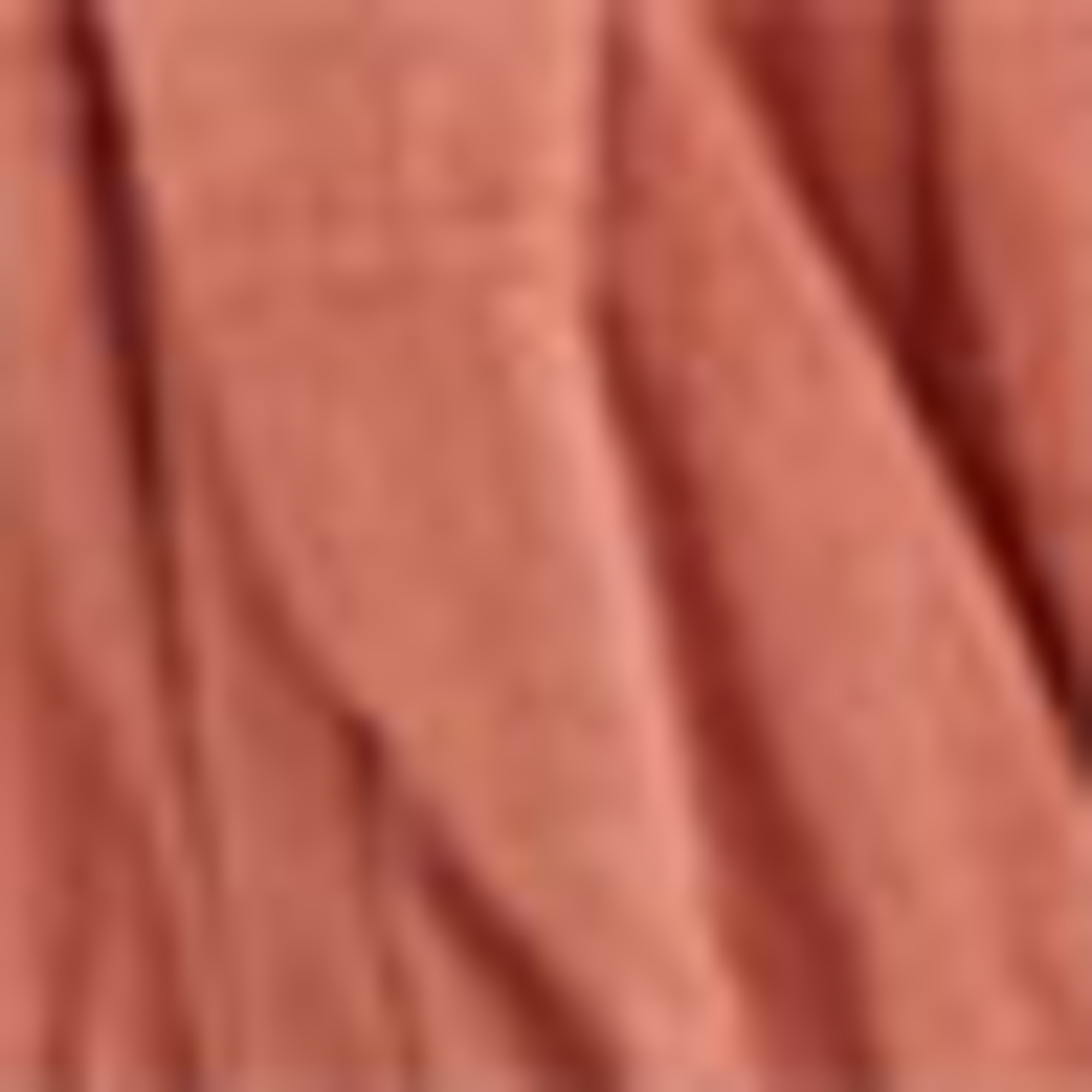Shorts - mid-rise waist - smocked orange