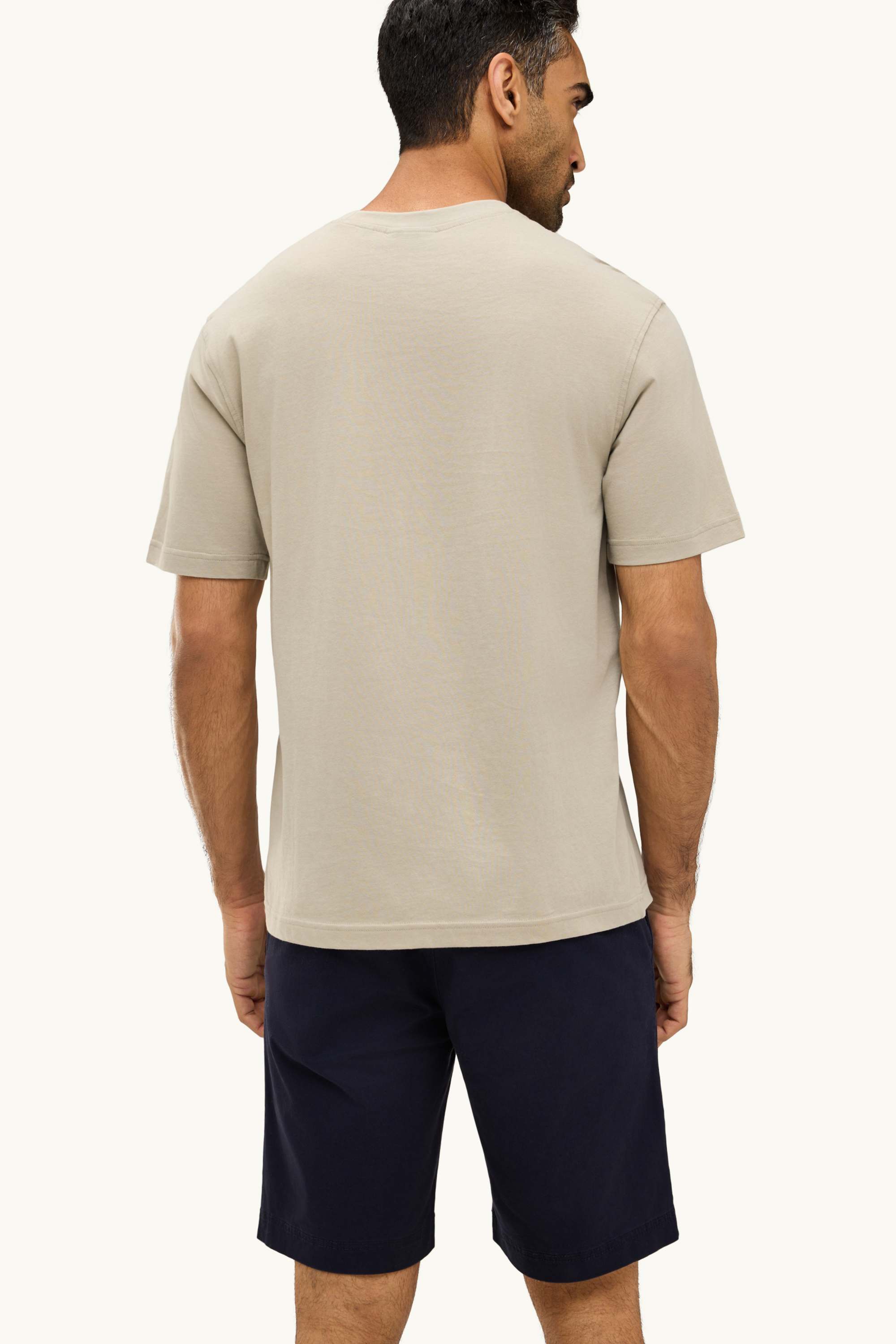 T-shirt - relaxed fit beige