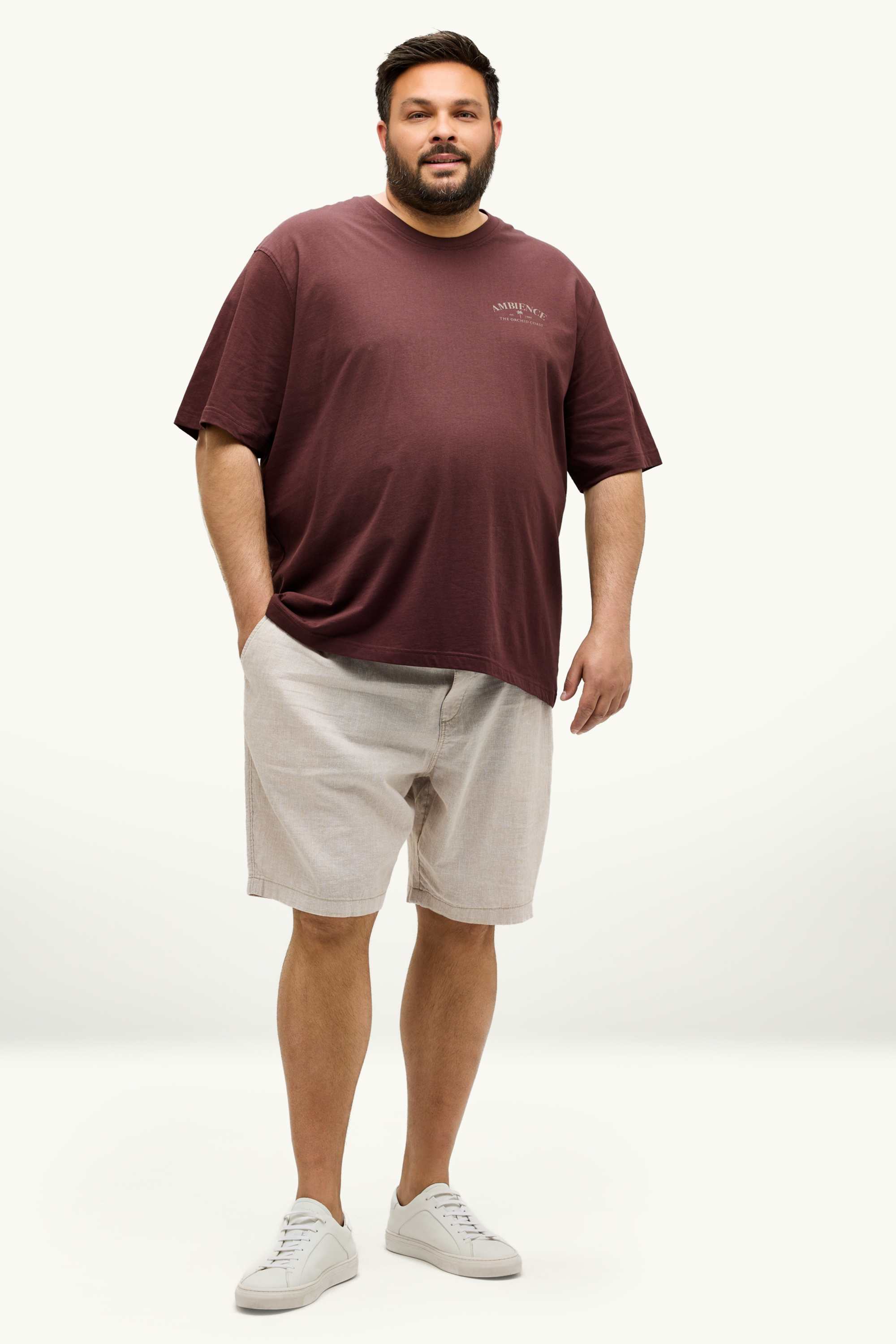 T-shirt - relaxed fit brown