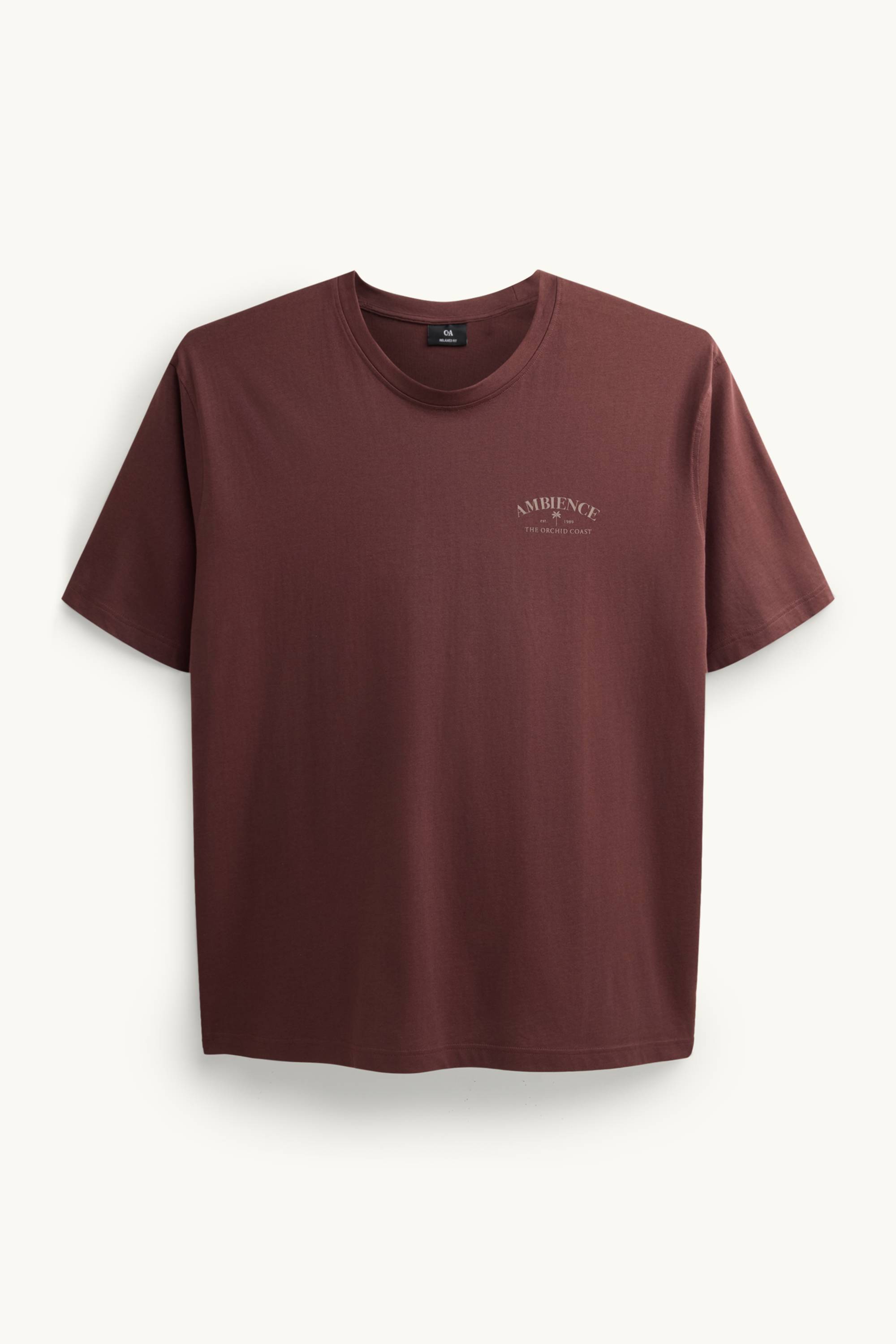 T-shirt - relaxed fit brown