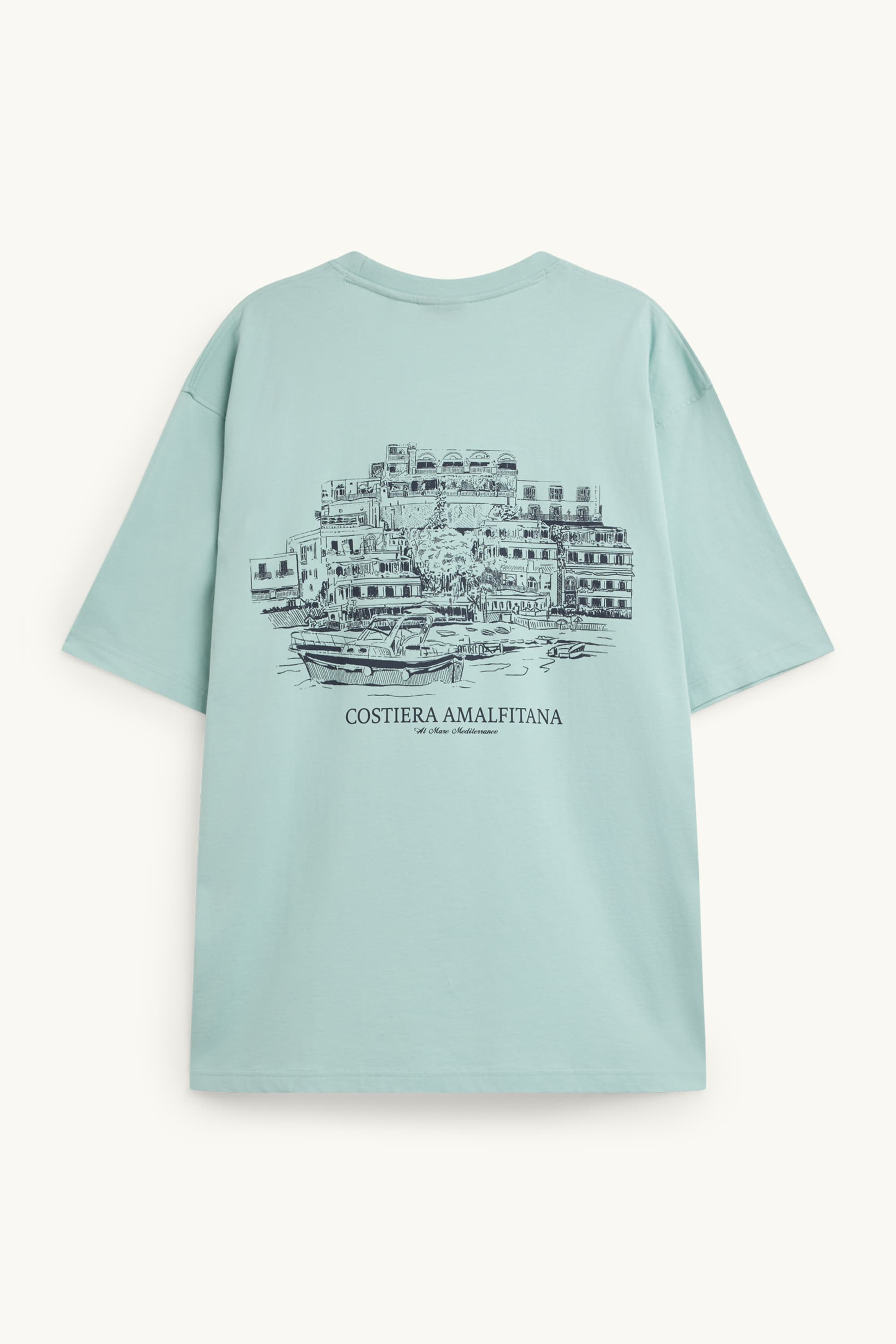 T-shirt - oversized light blue