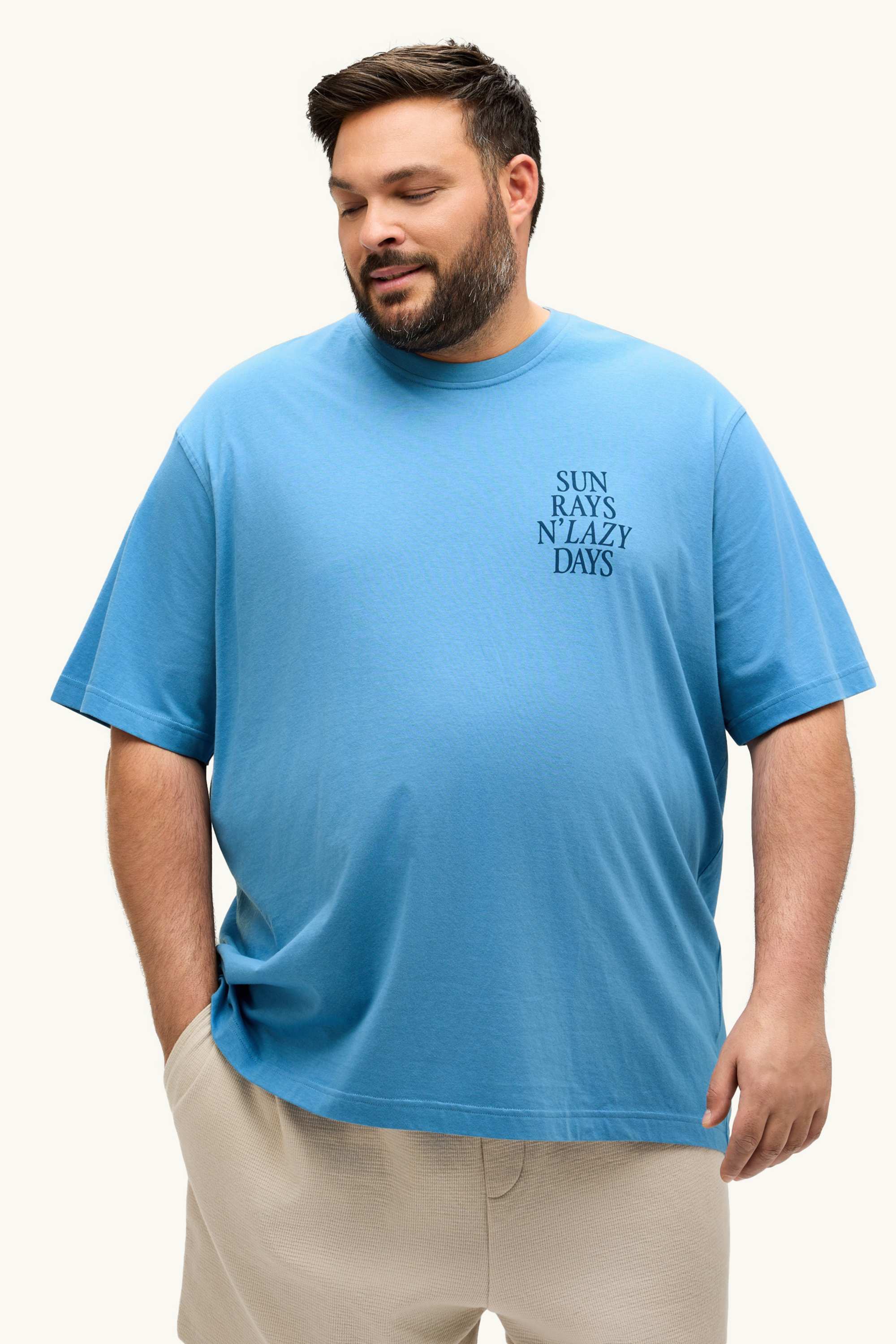 T-shirt - relaxed fit blue