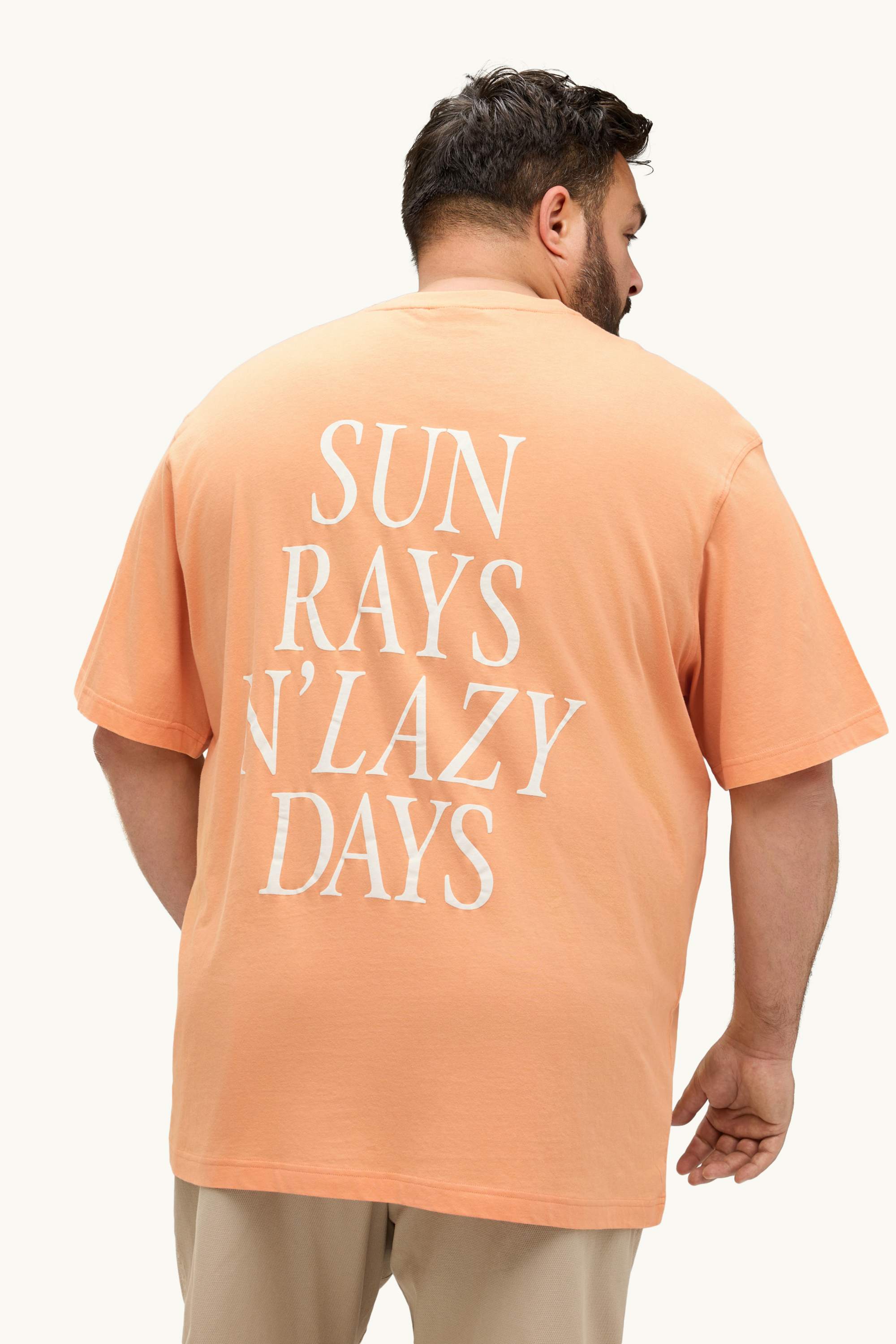 T-shirt - relaxed fit orange
