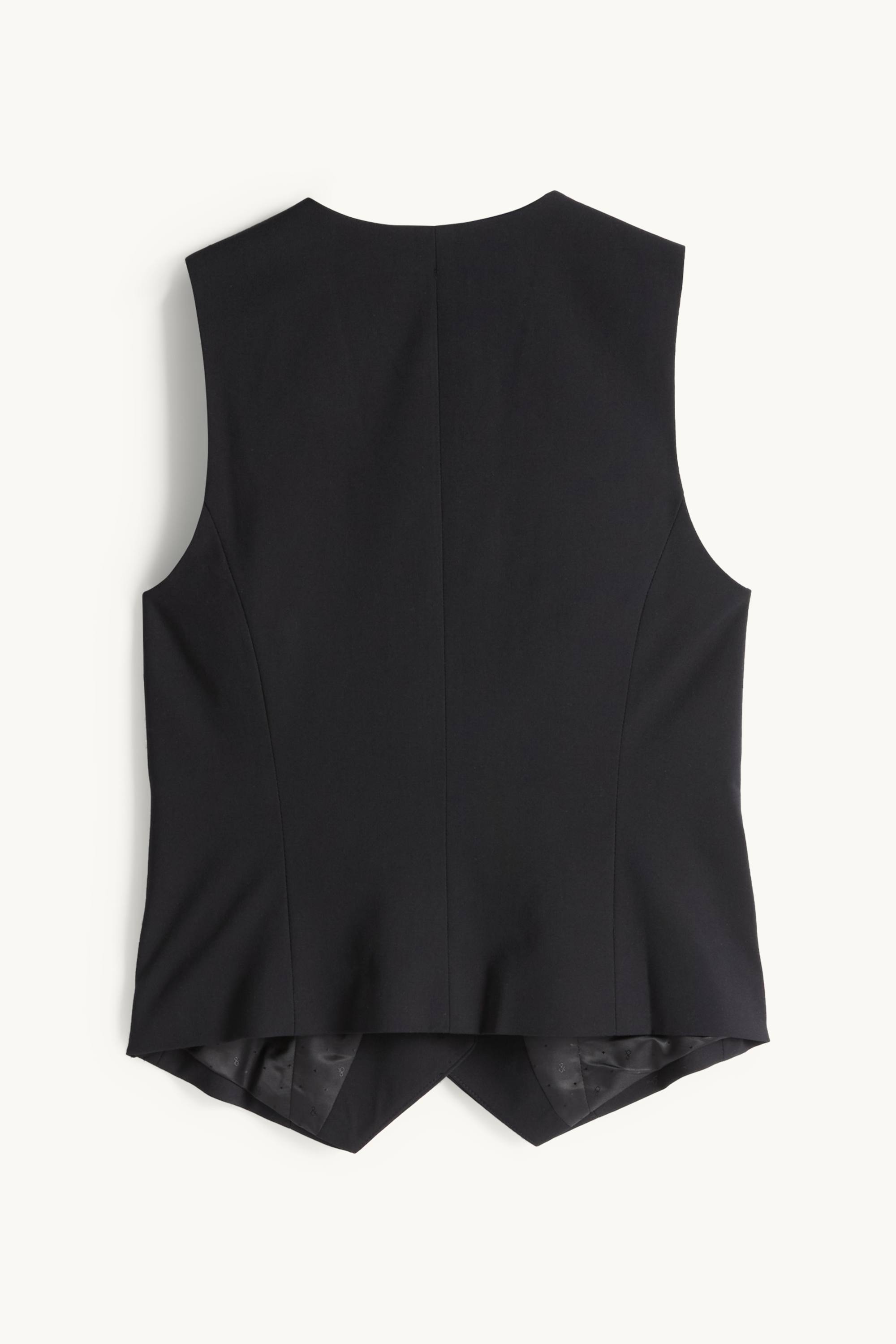 Business waistcoat - regular fit black