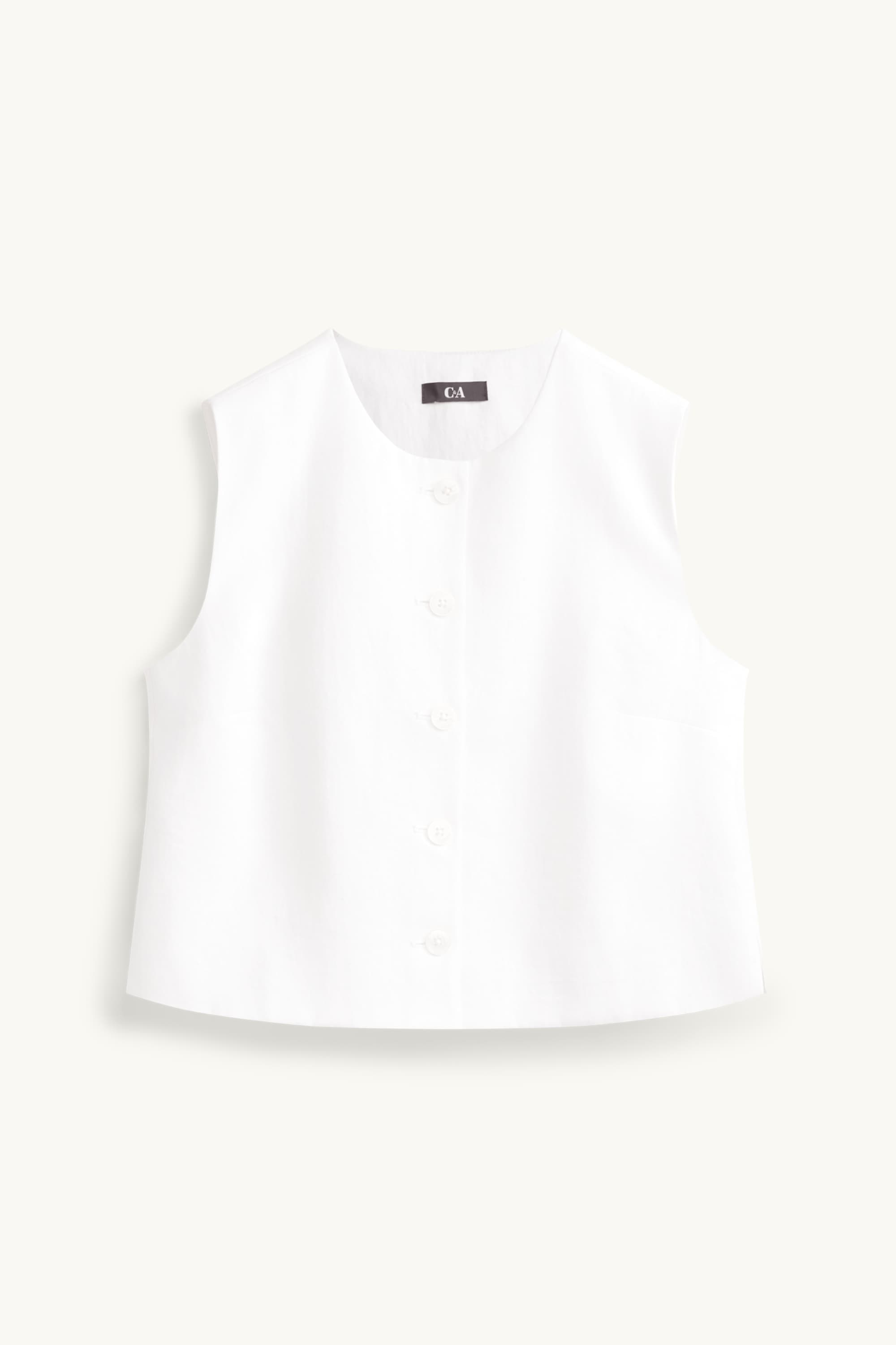 Waistcoat white