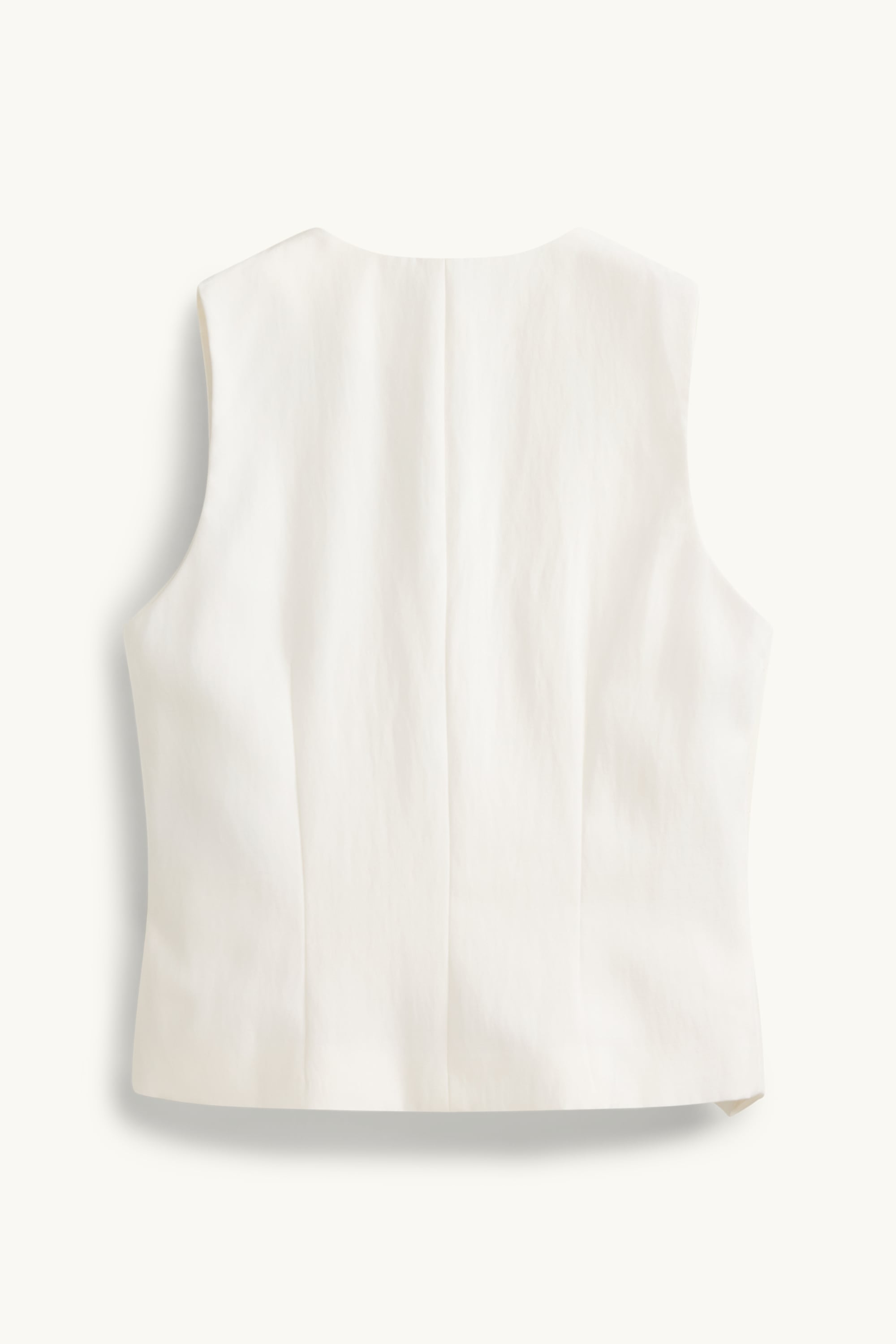 Business waistcoat - relaxed fit white